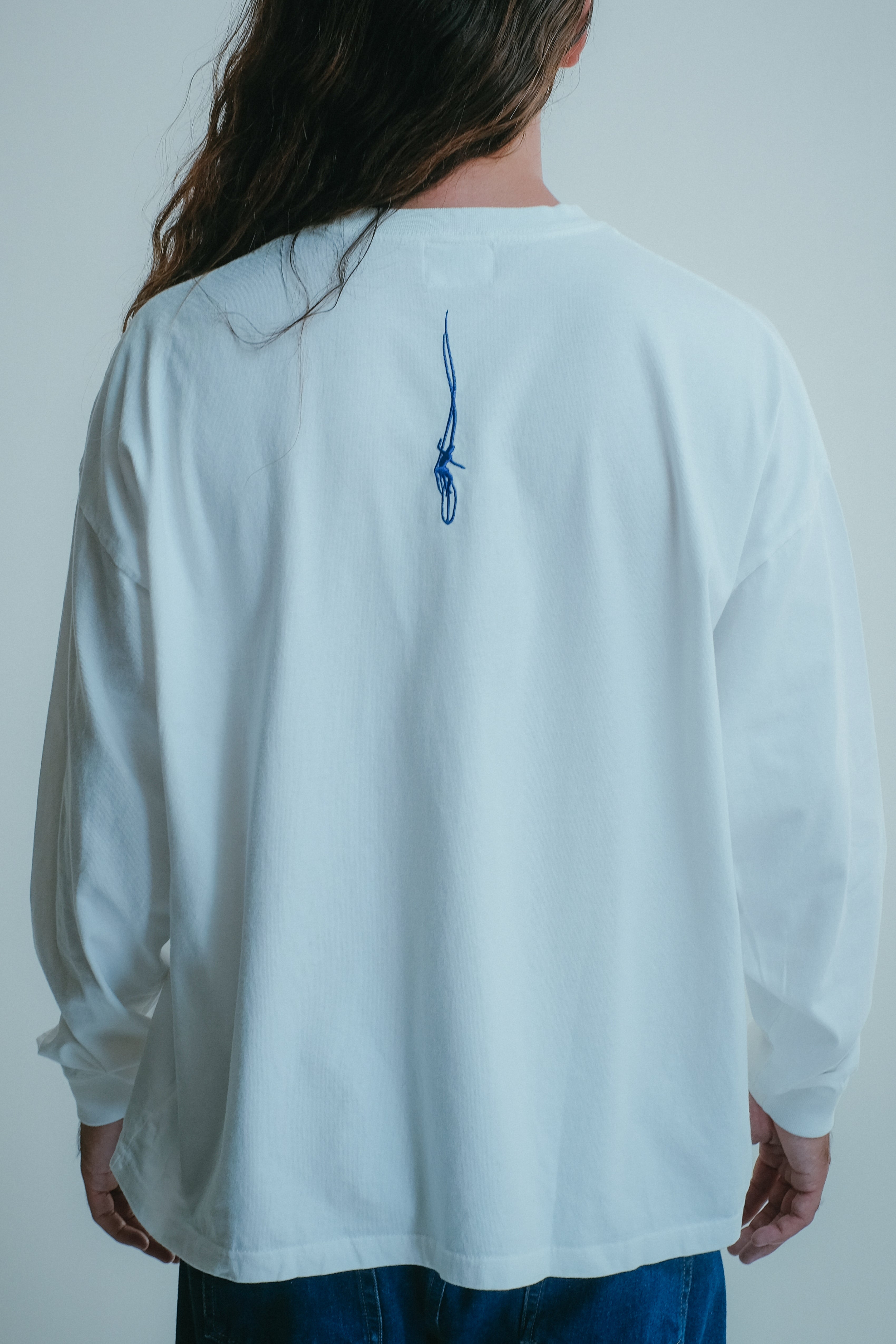 Longsleeve T-Shirt - Surfing - White