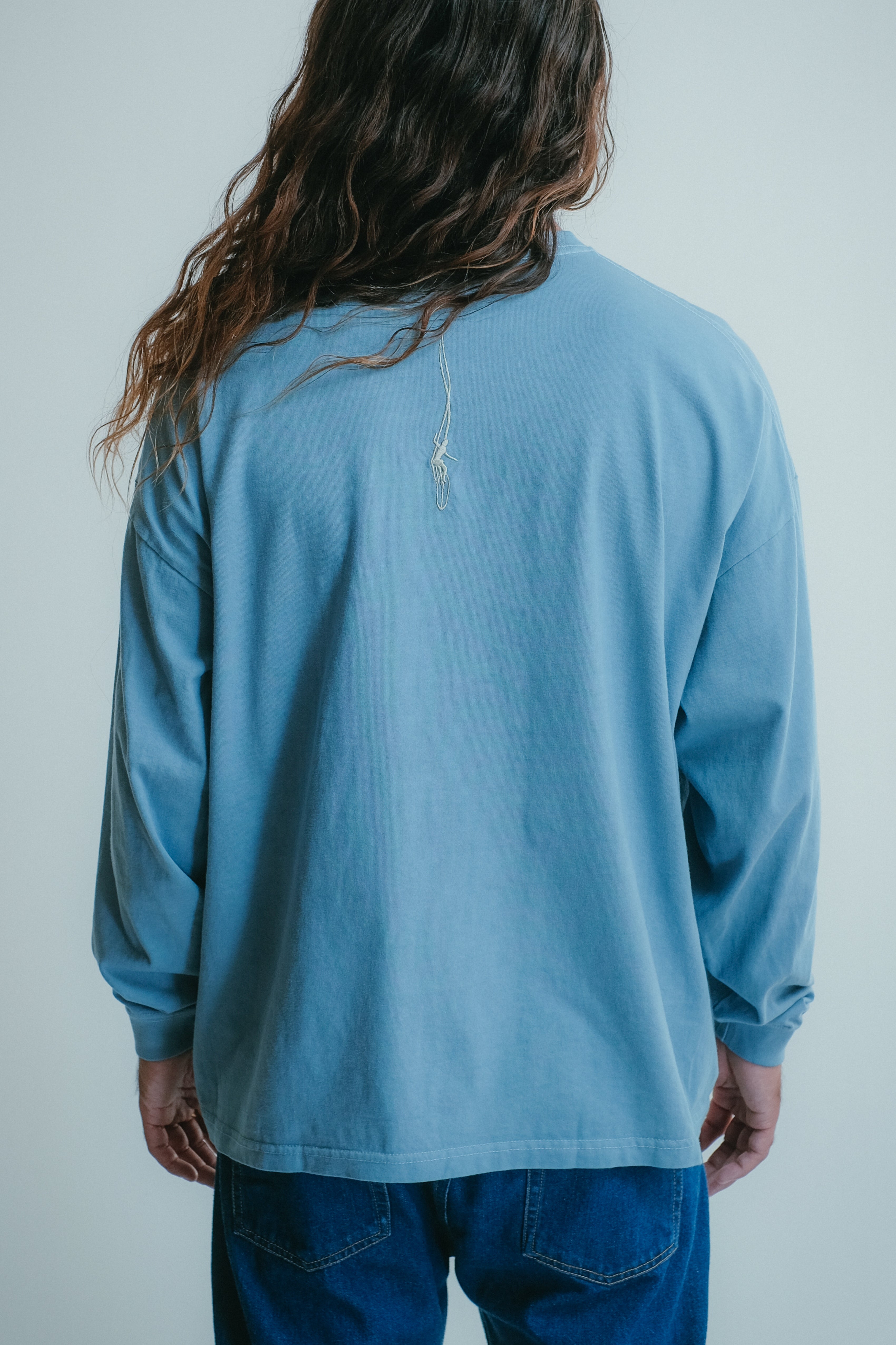 Longsleeve T-Shirt - Surfing - Ocean Blue