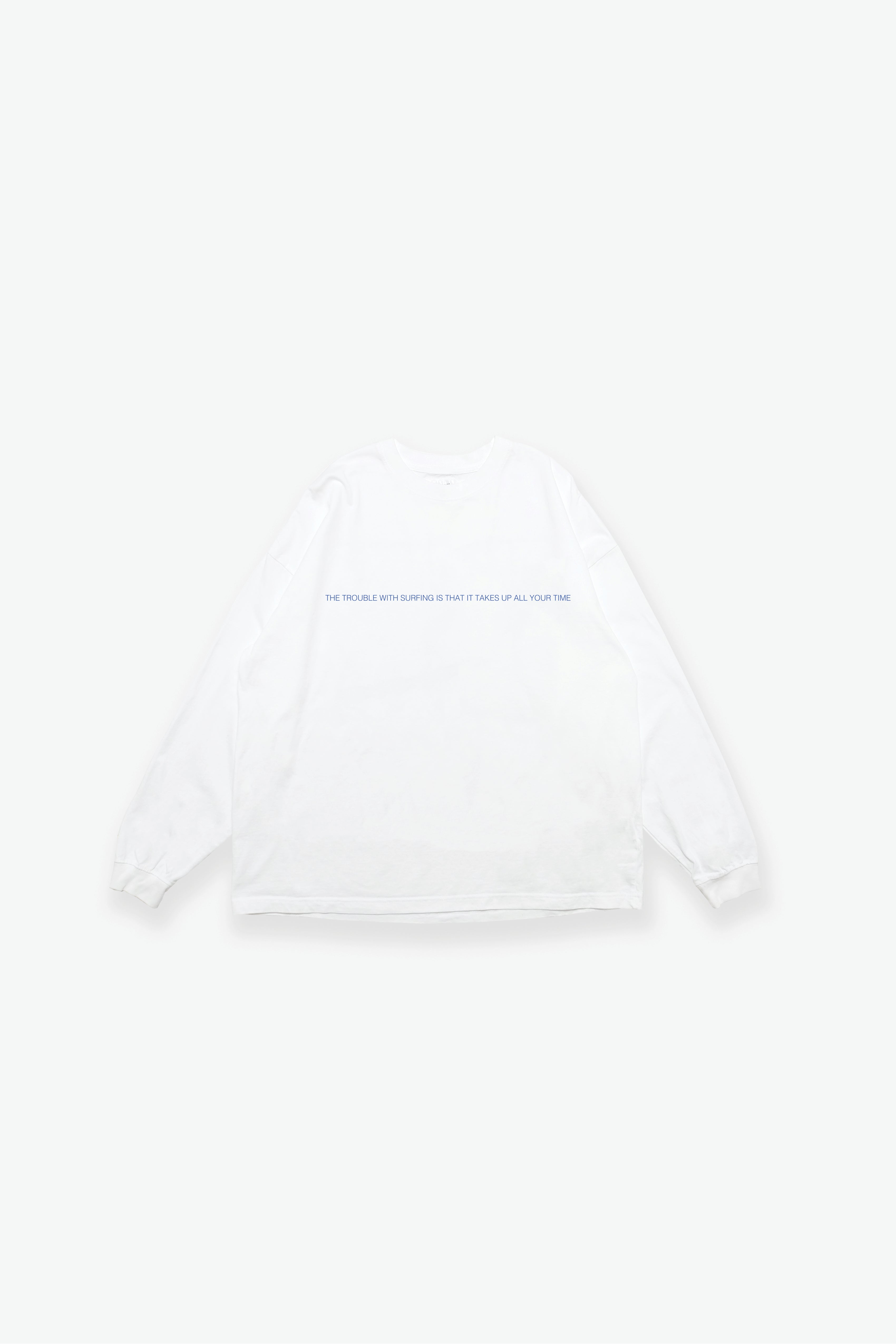 Longsleeve T-Shirt - Surfing - White