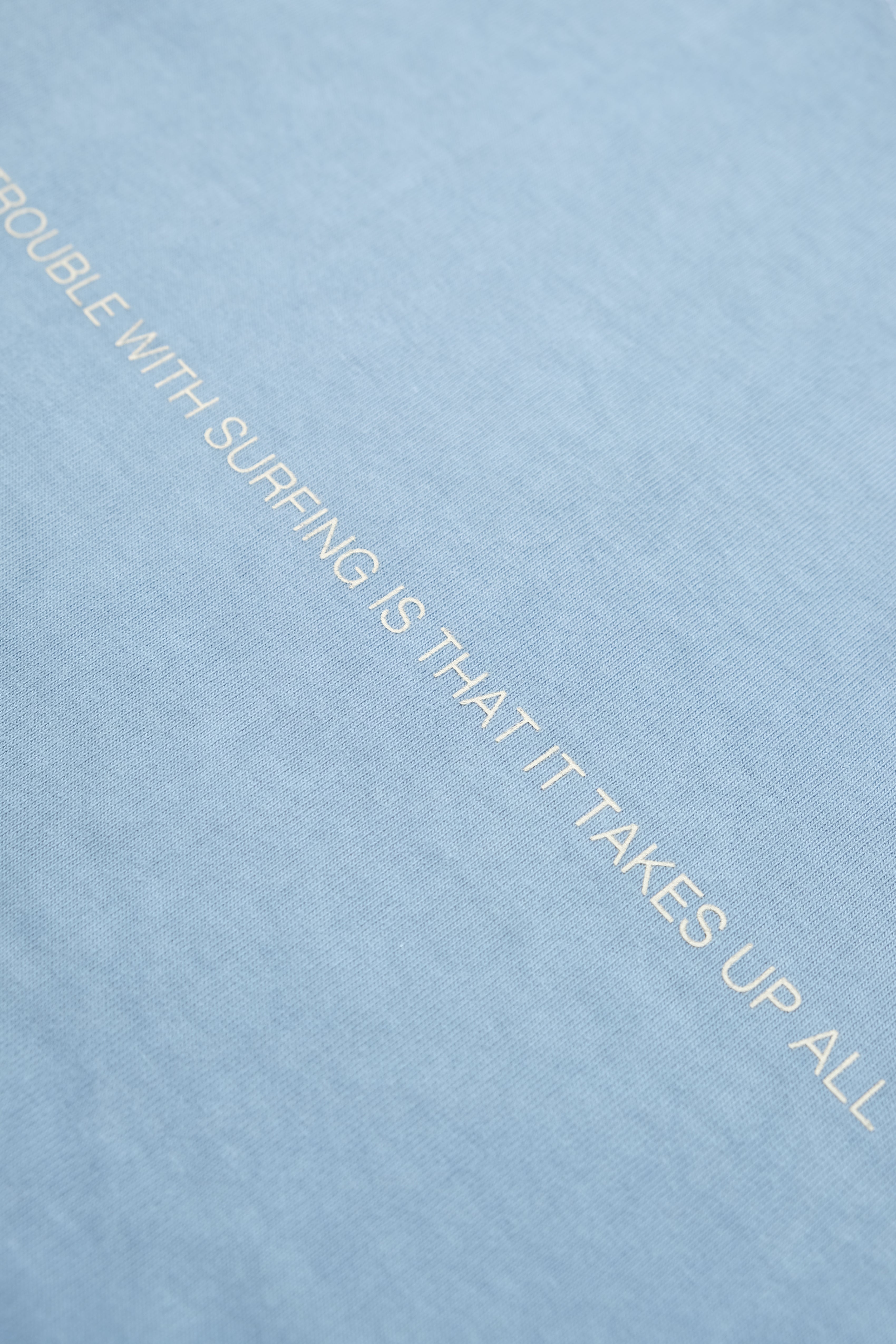 Longsleeve T-Shirt - Surfing - Ocean Blue