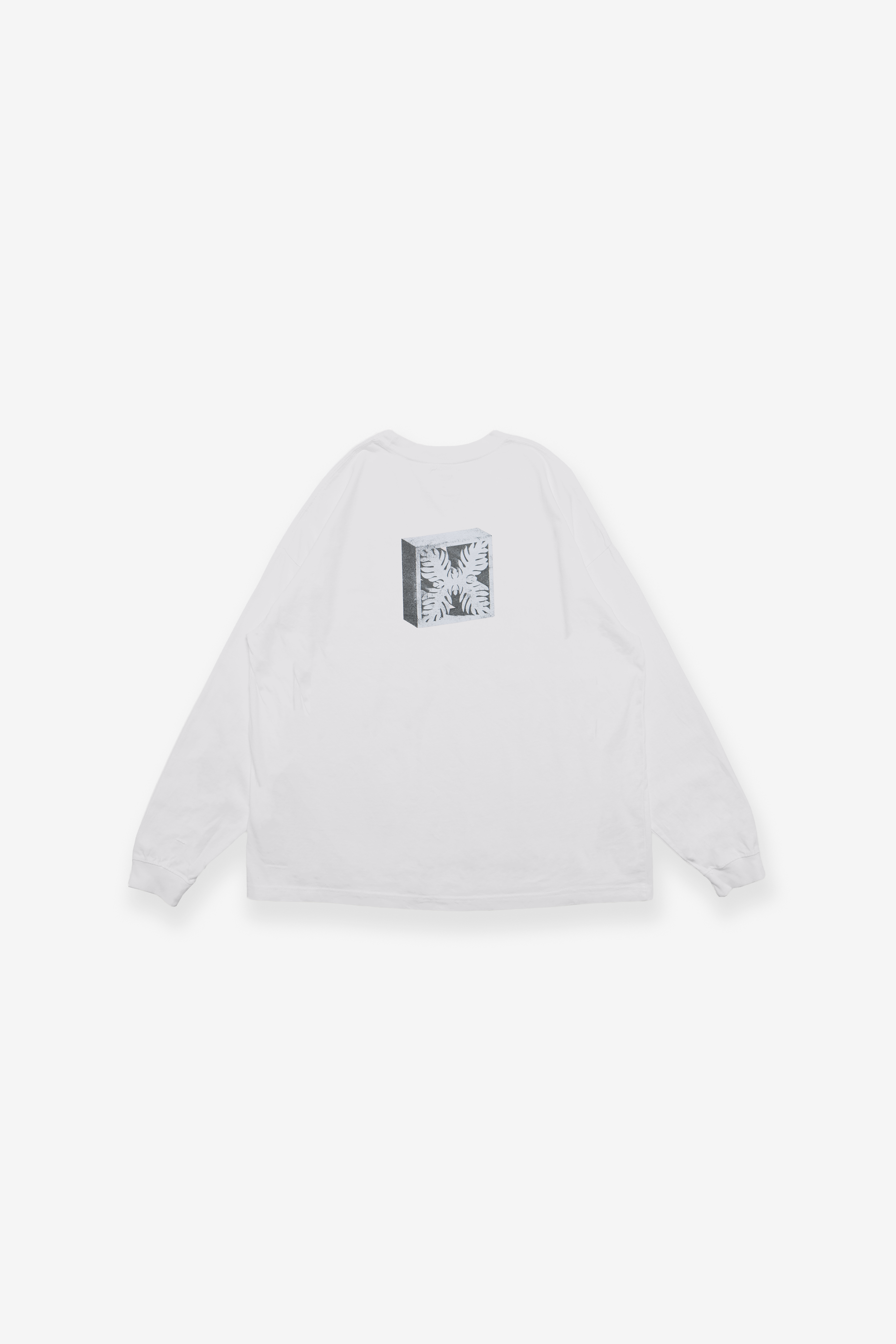 Longsleeve T-Shirt - Breezeblock - White Sand