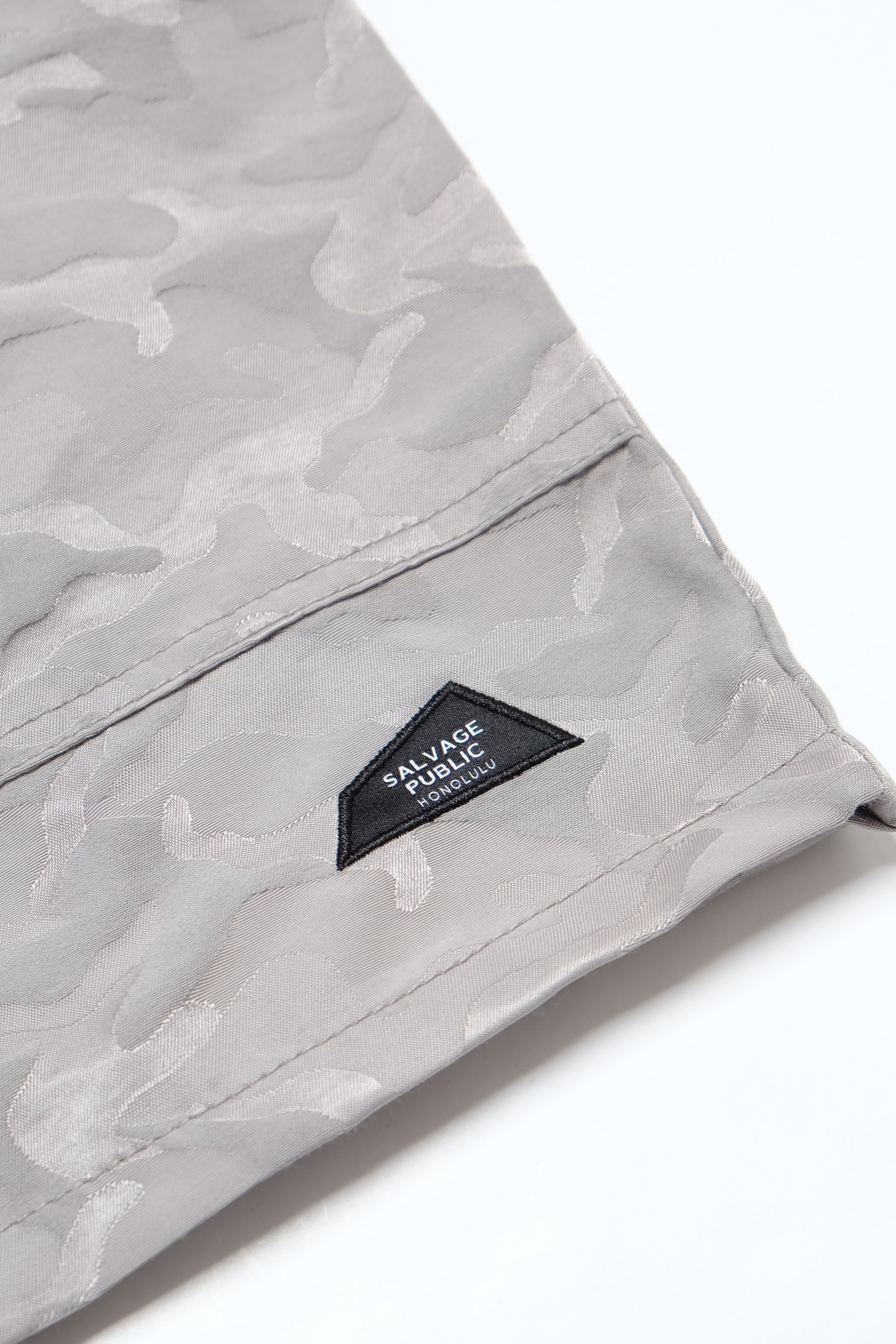 Lulu Camo Shorts - Silver