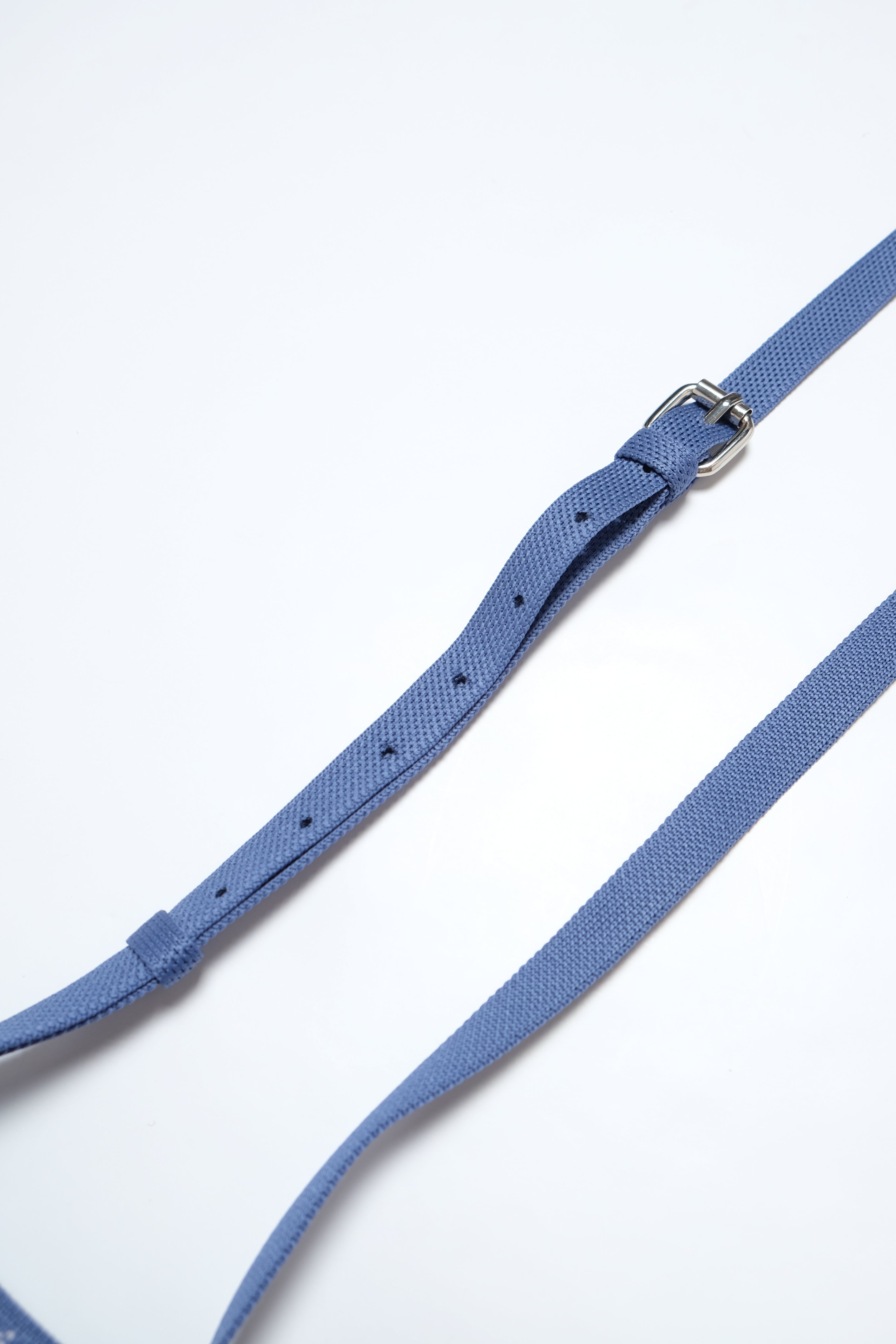 Jacquard Mini Market Bag - Palaka - Denim Blue