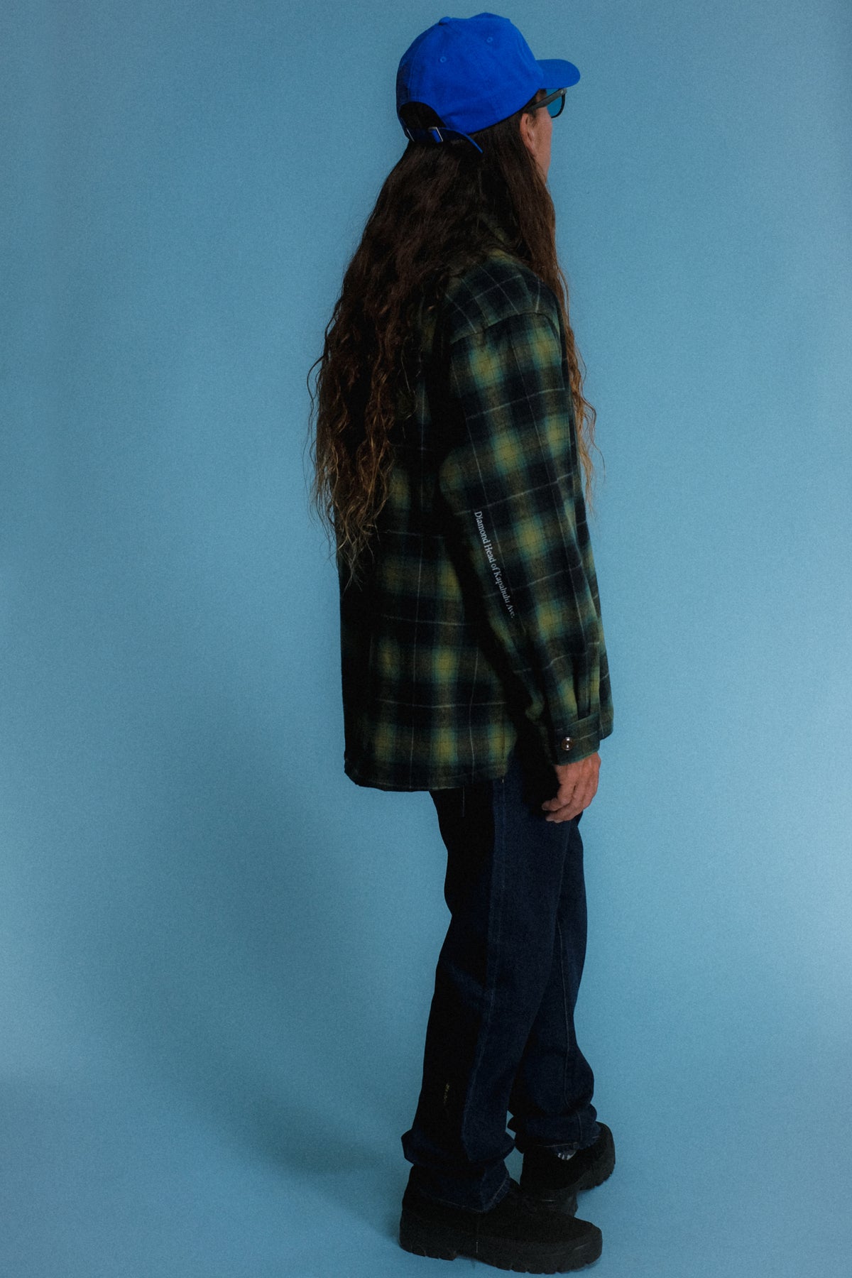 Waikiki Workwear Flannel - Navy/Teal