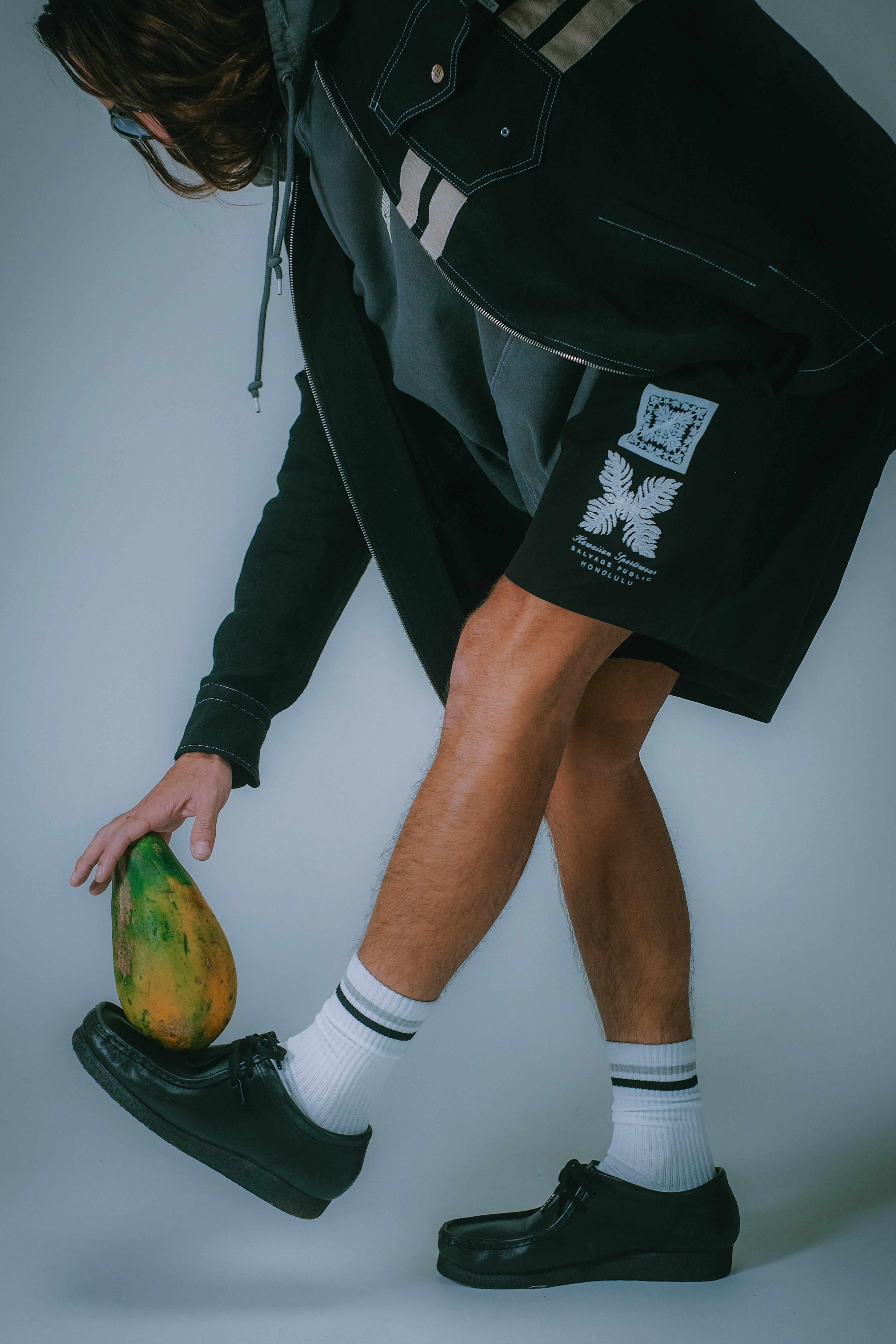 Shorts - Lanakila Athletic - Double Quilt - Black