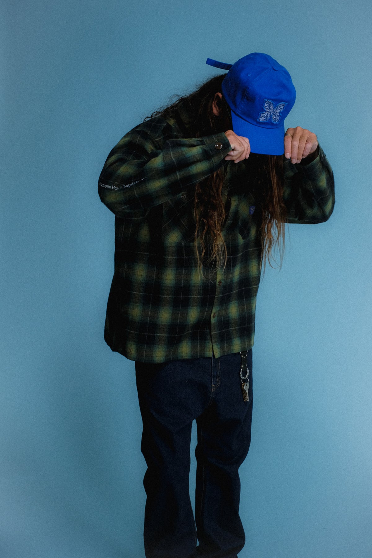 Waikiki Workwear Flannel - Navy/Teal