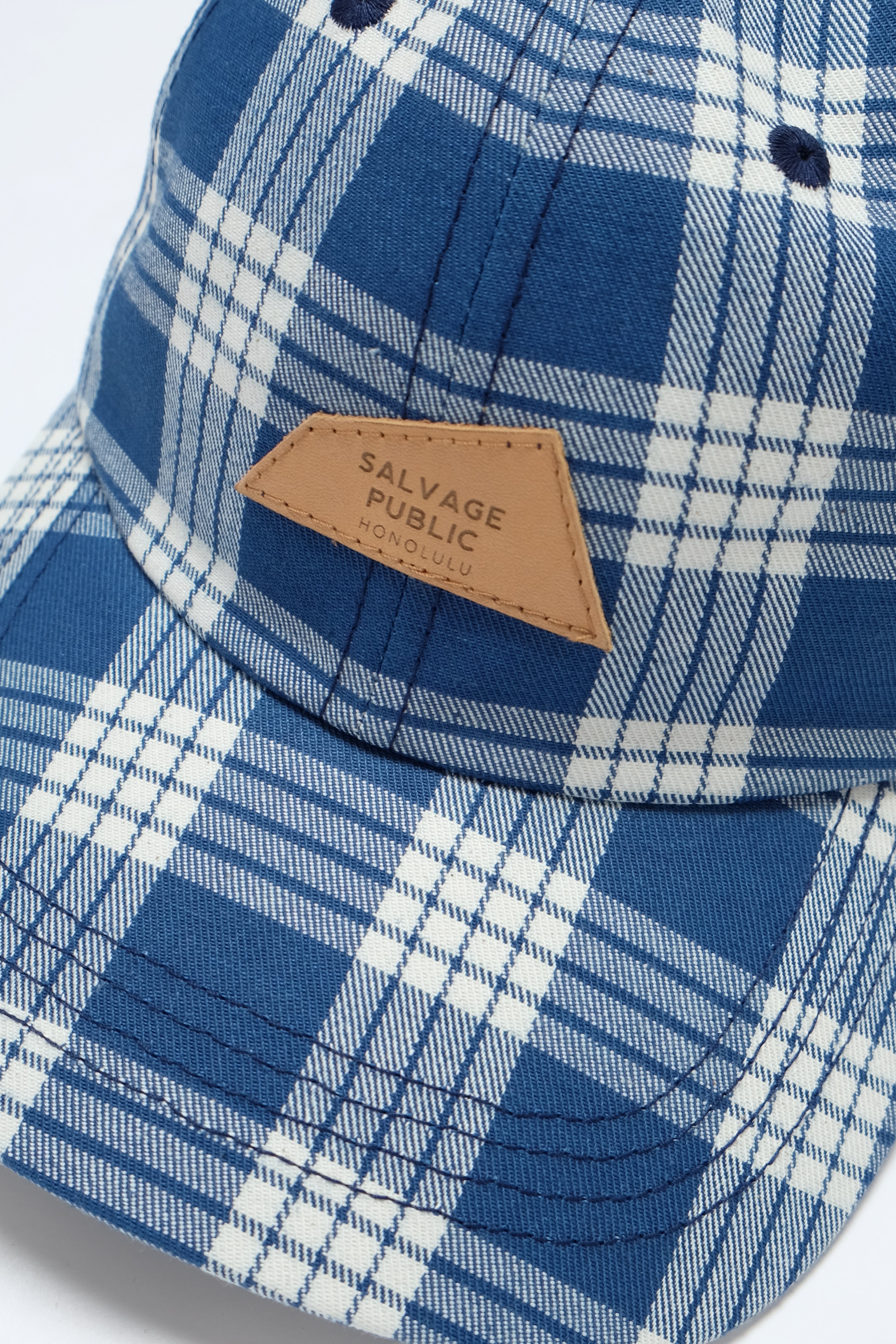 Hat - Palaka - Light Indigo