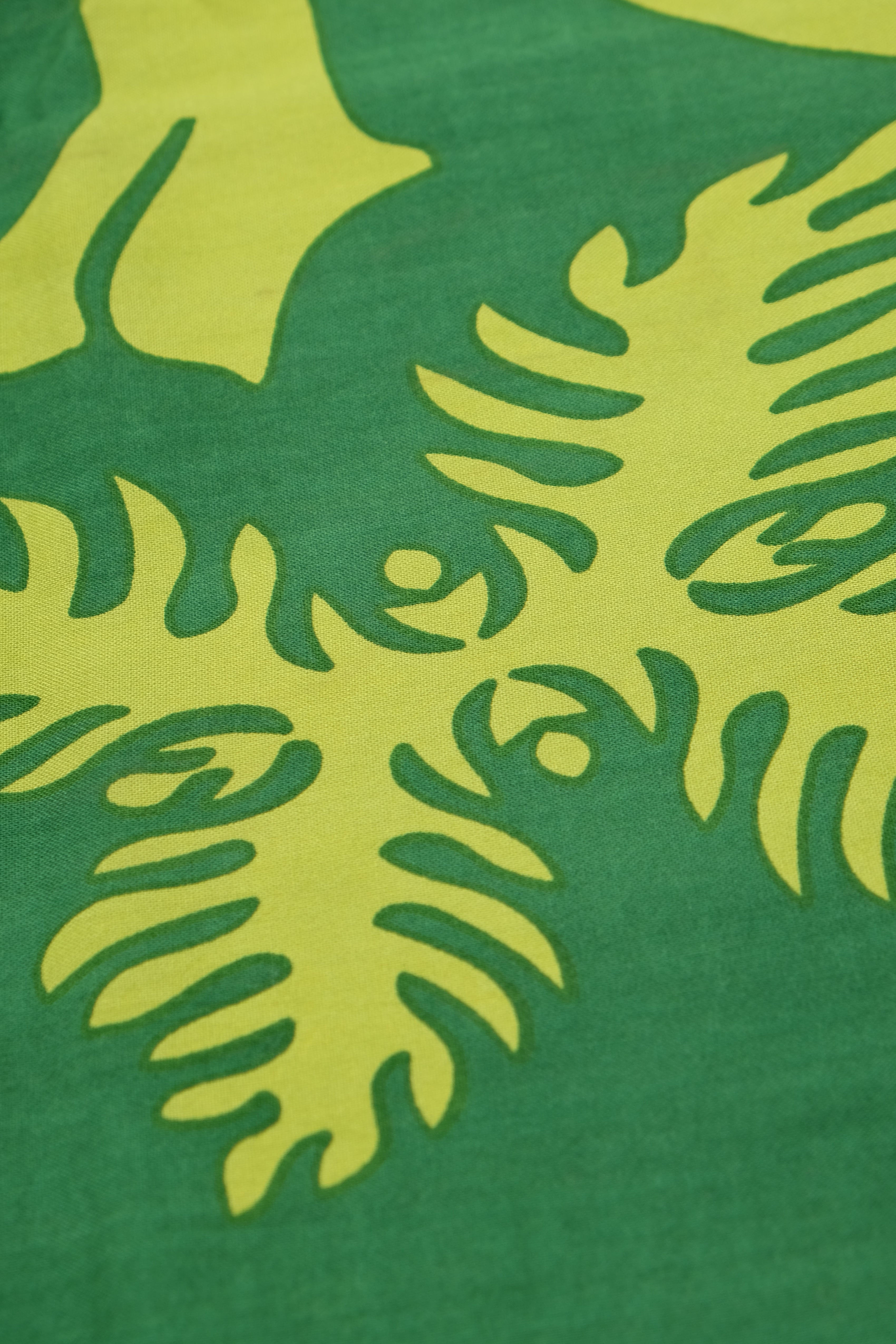 Pareo - Lauaʻe Border - Chartreuse