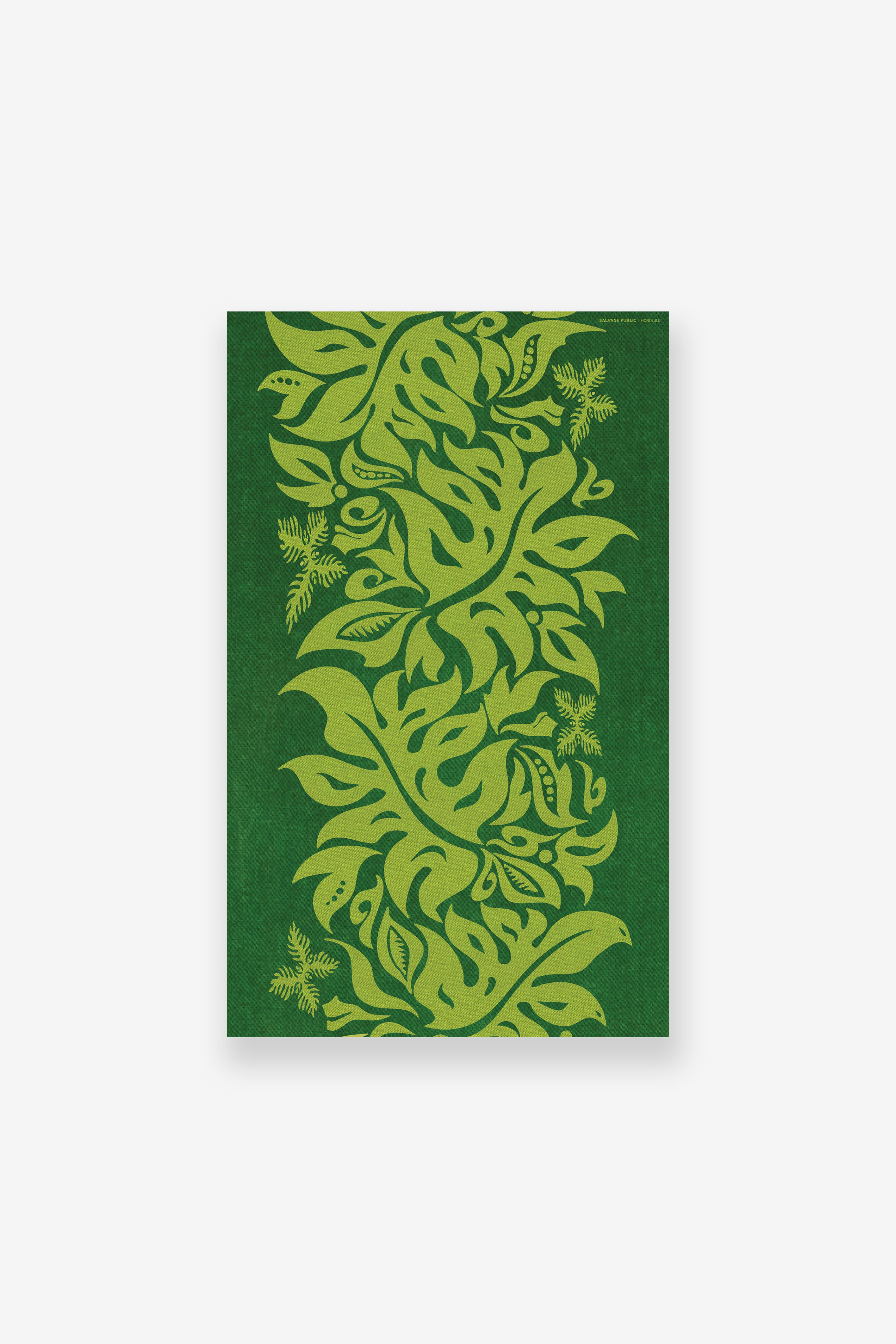 Pareo - Lauaʻe Border - Chartreuse