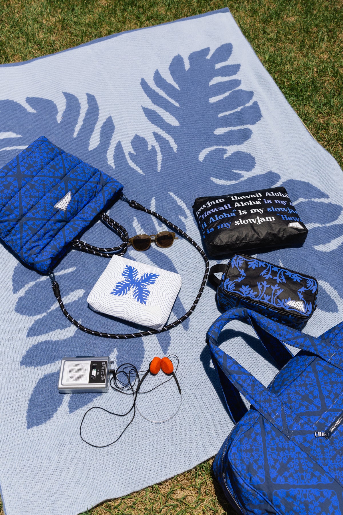 Salvage Public x Aloha Collection - Lauaʻe Echo - Small Pouch