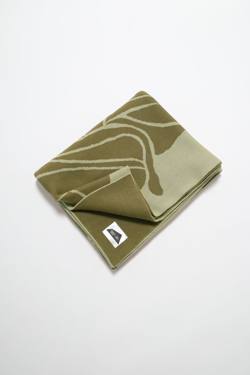 Salvage Public x Sig Zane Designs - Jacquard Throw Blanket  - Sage