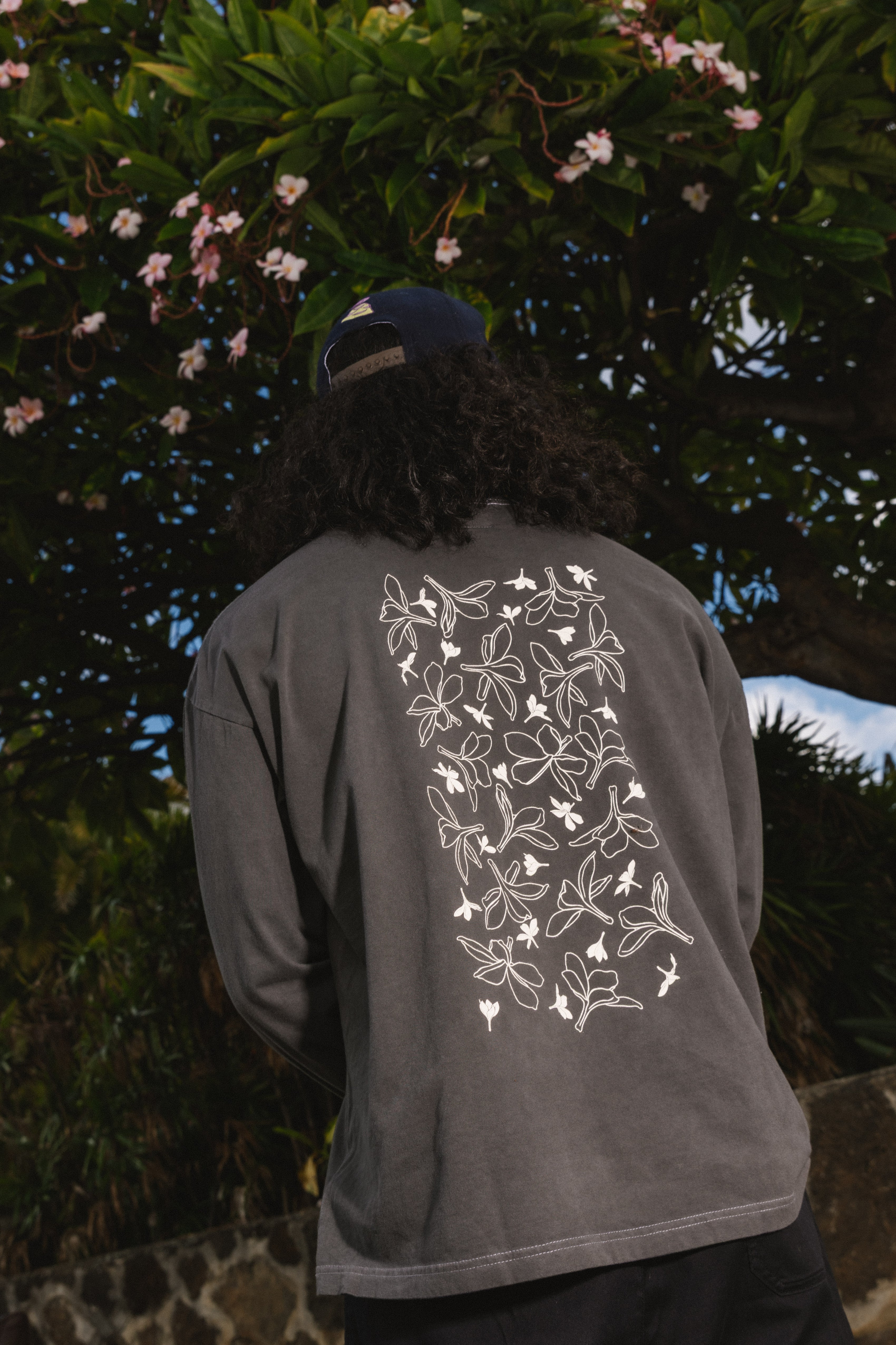 Salvage Public x Sig on Smith - Longsleeve T-Shirt - Pua Melie - Black