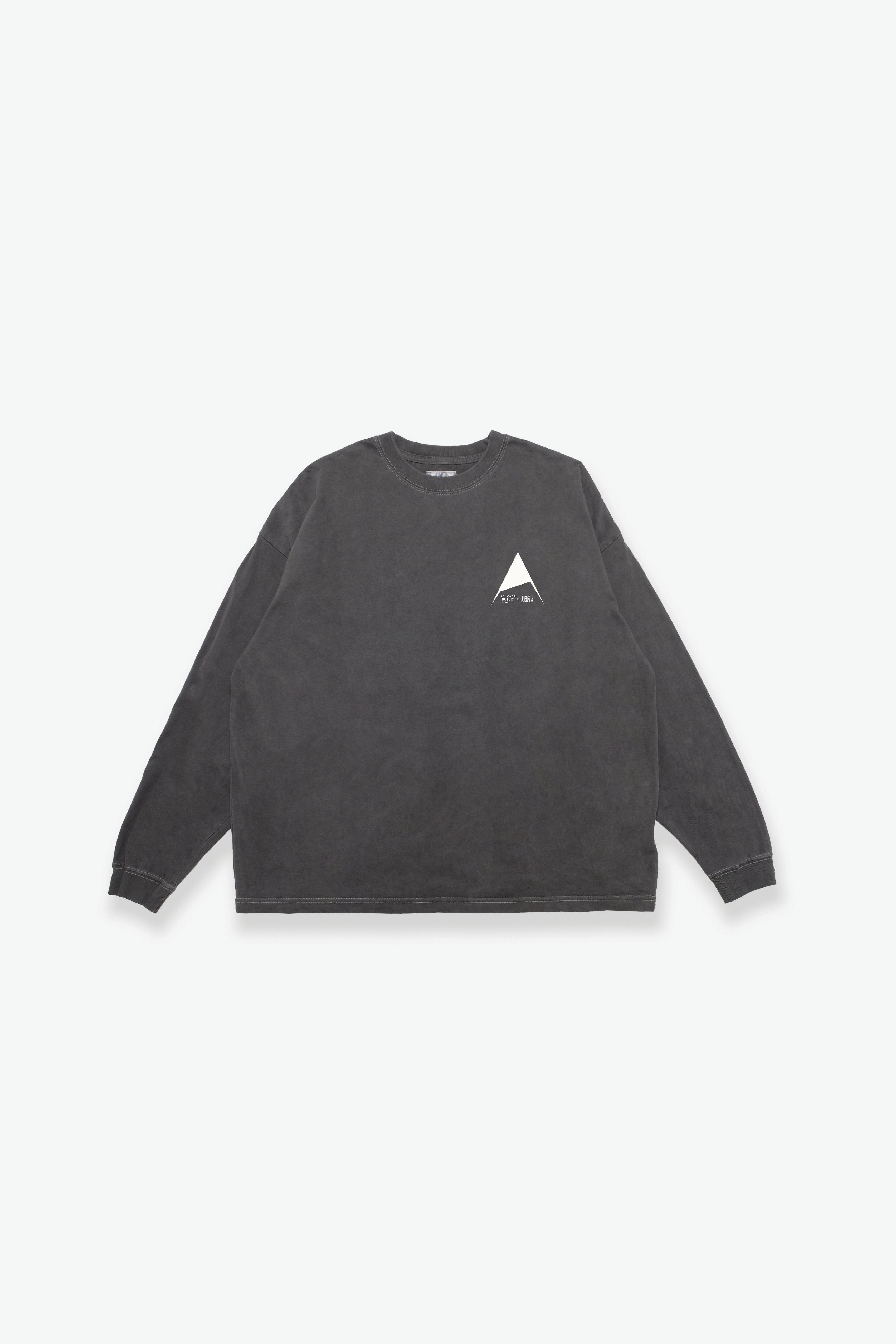Salvage Public x Sig on Smith - Longsleeve T-Shirt - Pua Melie - Black