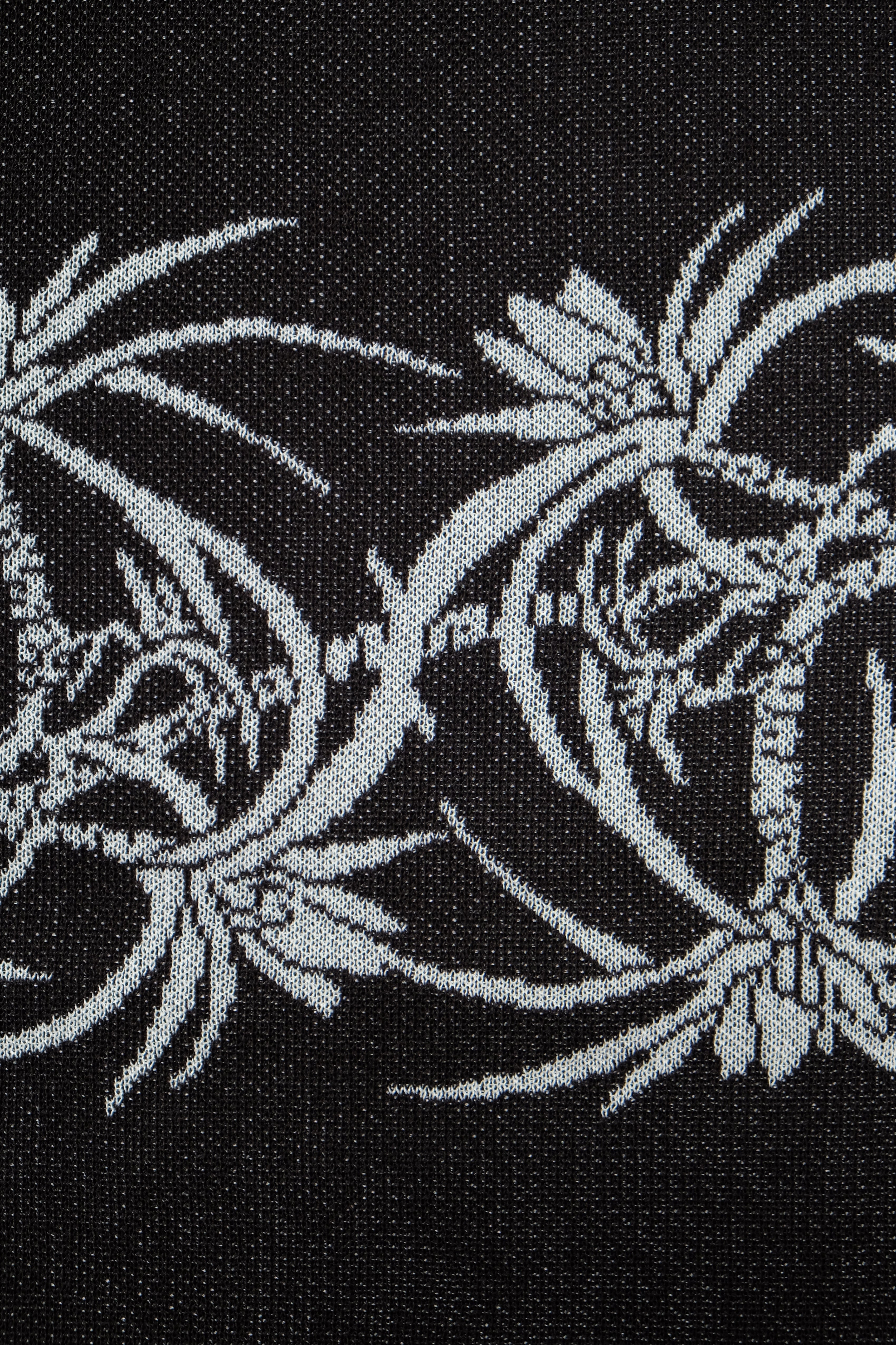 Salvage Public x Sig Zane - Jacquard Crewneck - Black