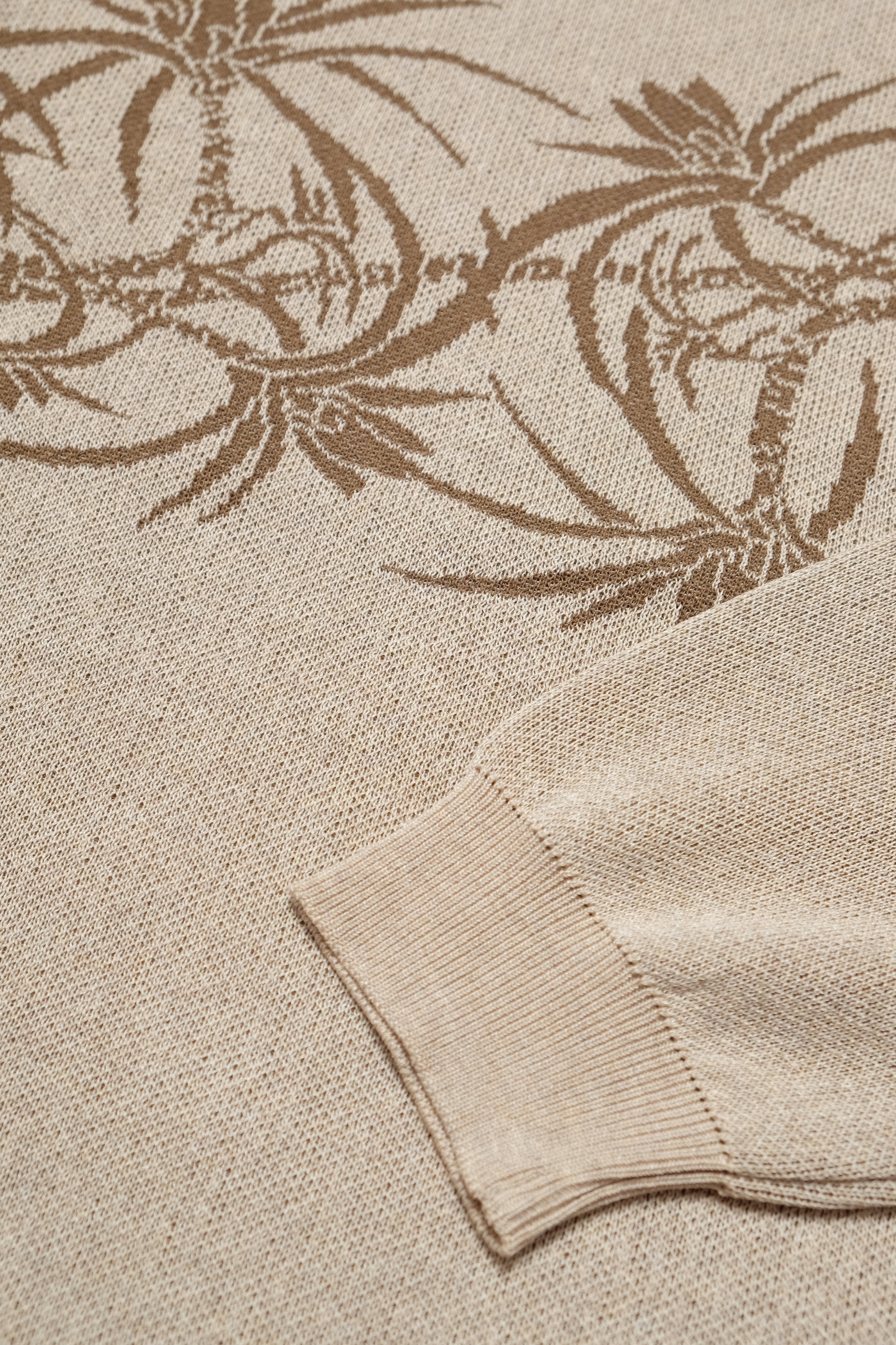 Salvage Public x Sig Zane - Jacquard Crewneck - Natural