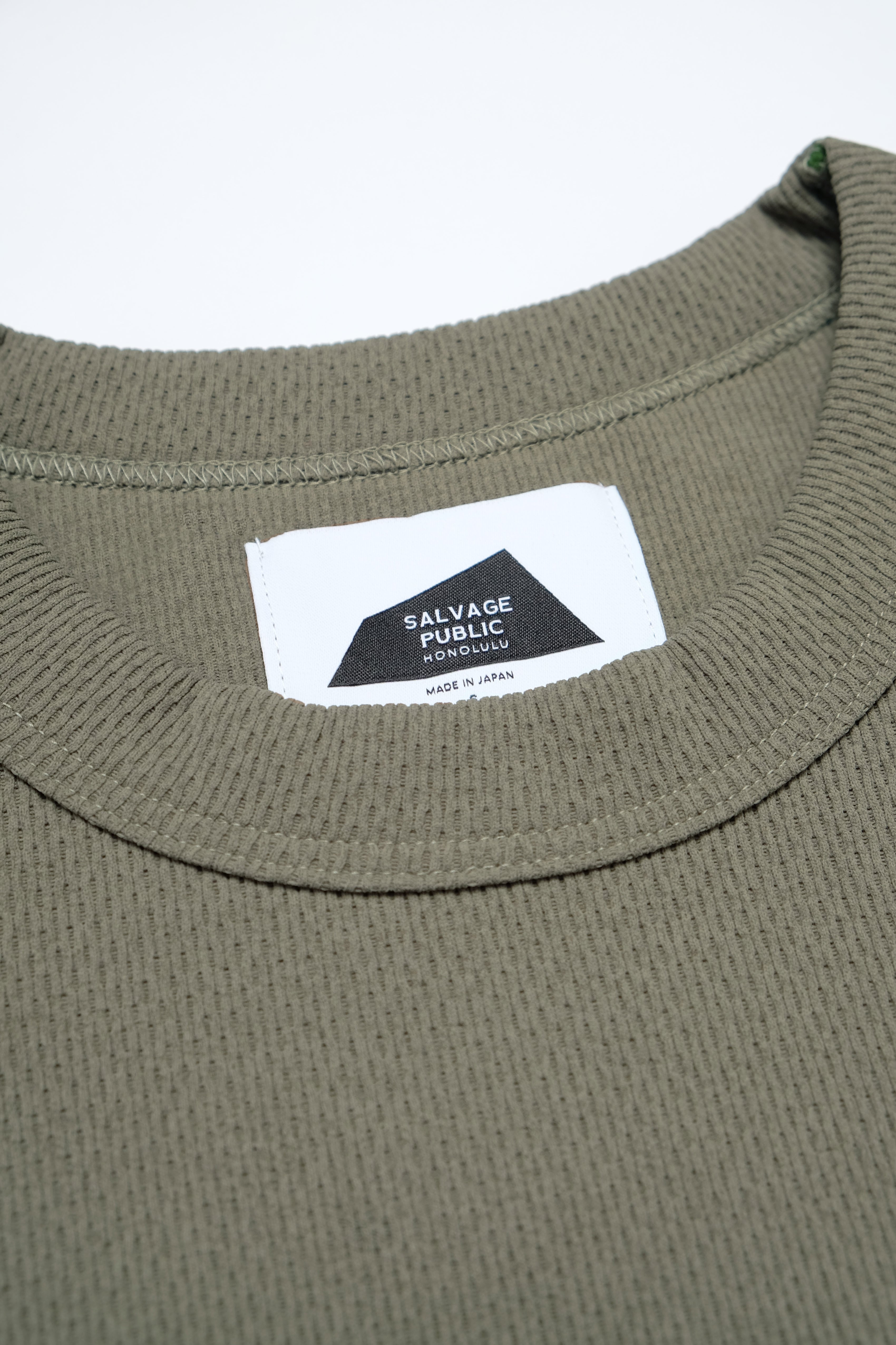 Honeycomb UPF Sleeveless - Triple Lei - Olive