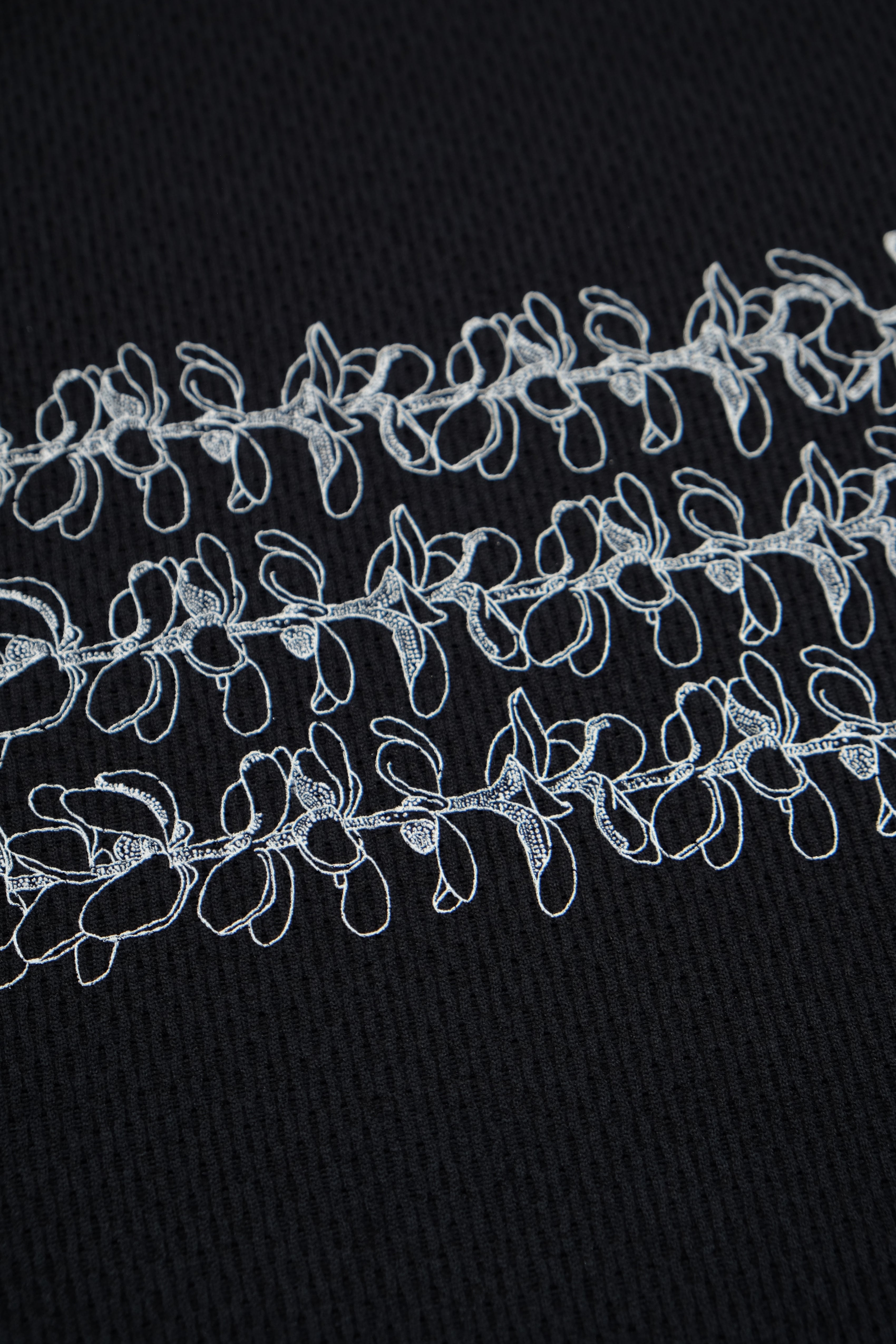 Honeycomb UPF Sleeveless - Triple Lei - Black