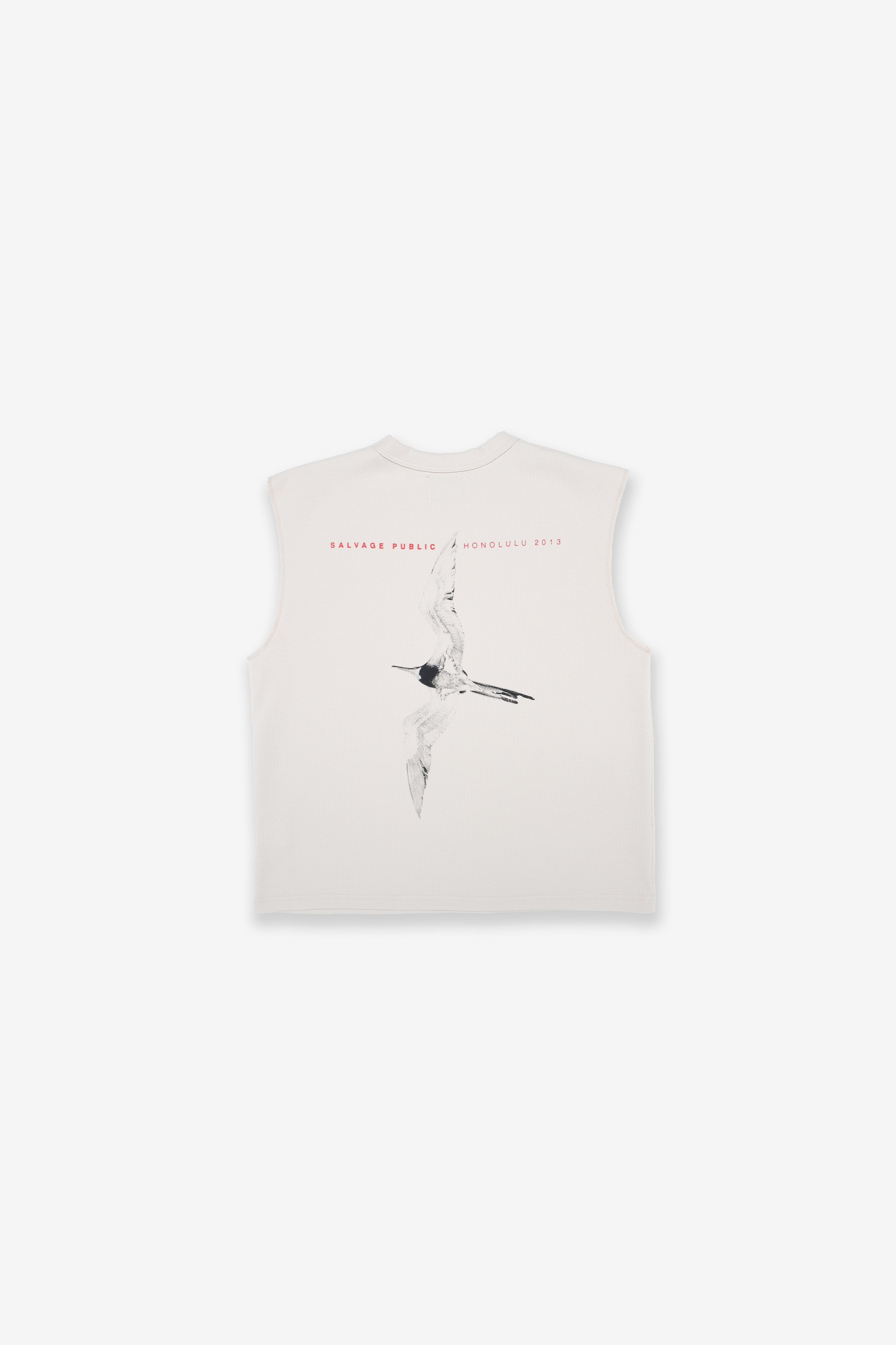 Honeycomb UPF Sleeveless - ʻIwa Bird - Sand