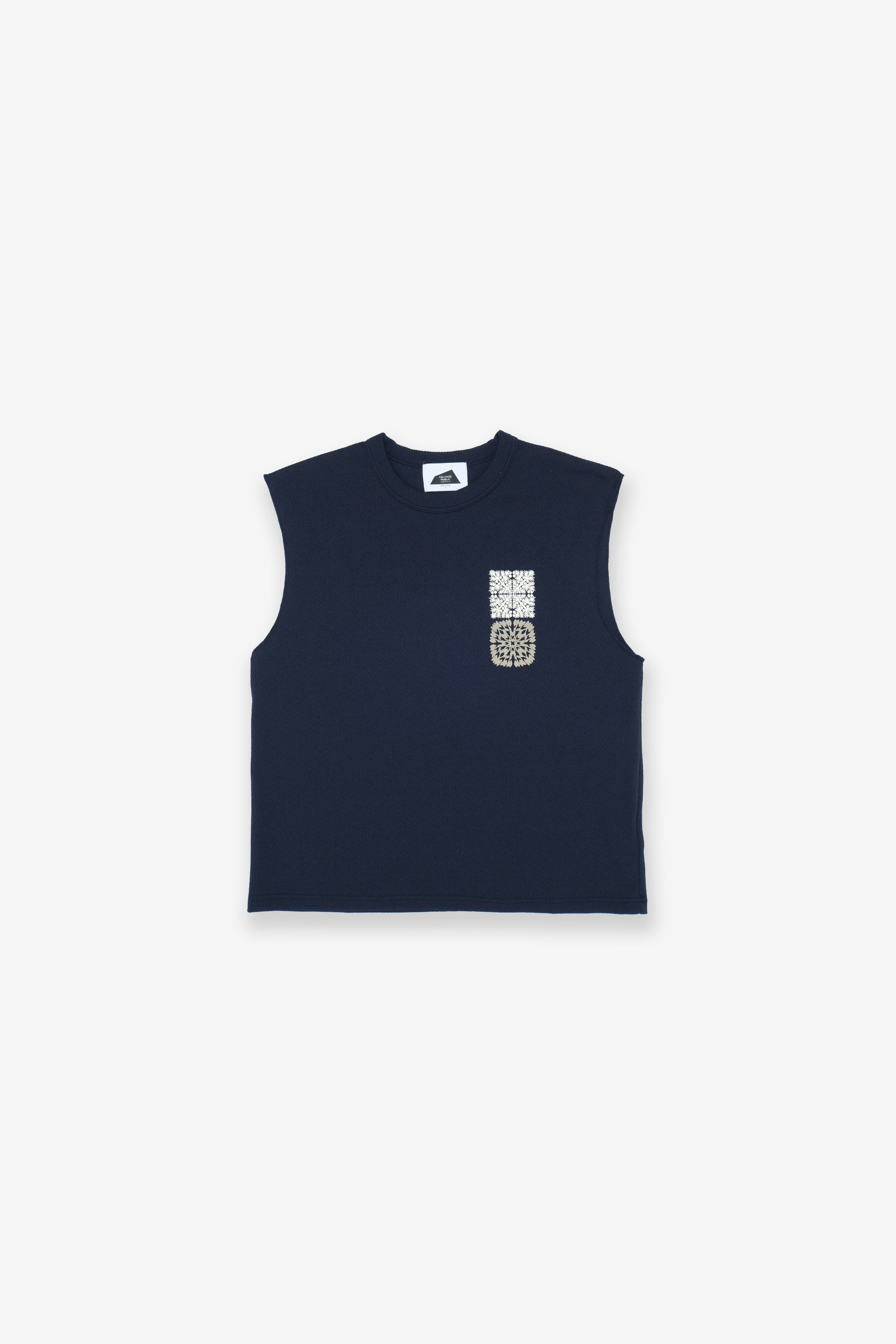 Honeycomb UPF Sleeveless - Double Quilt - Navy