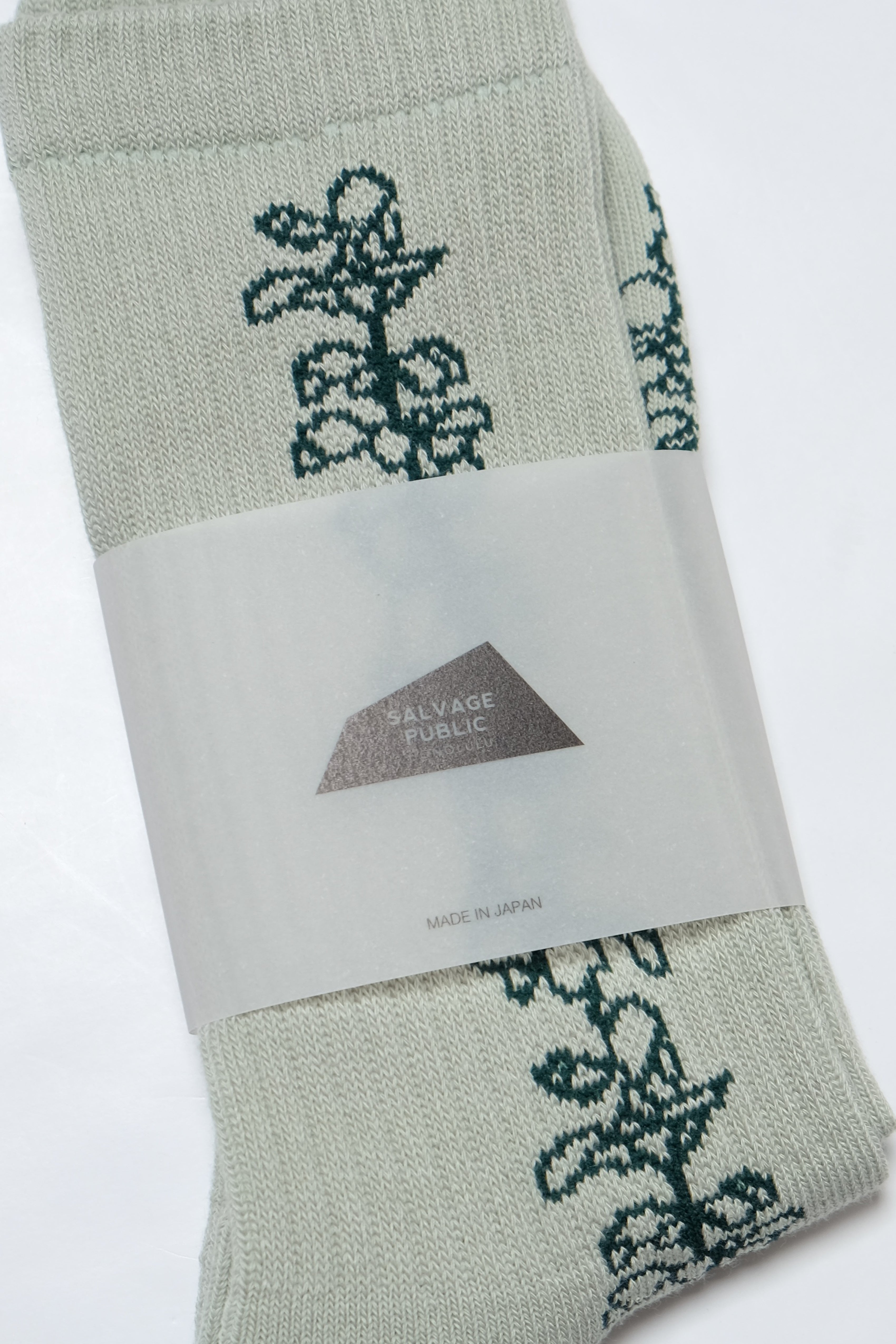 Socks - Lei - Sage
