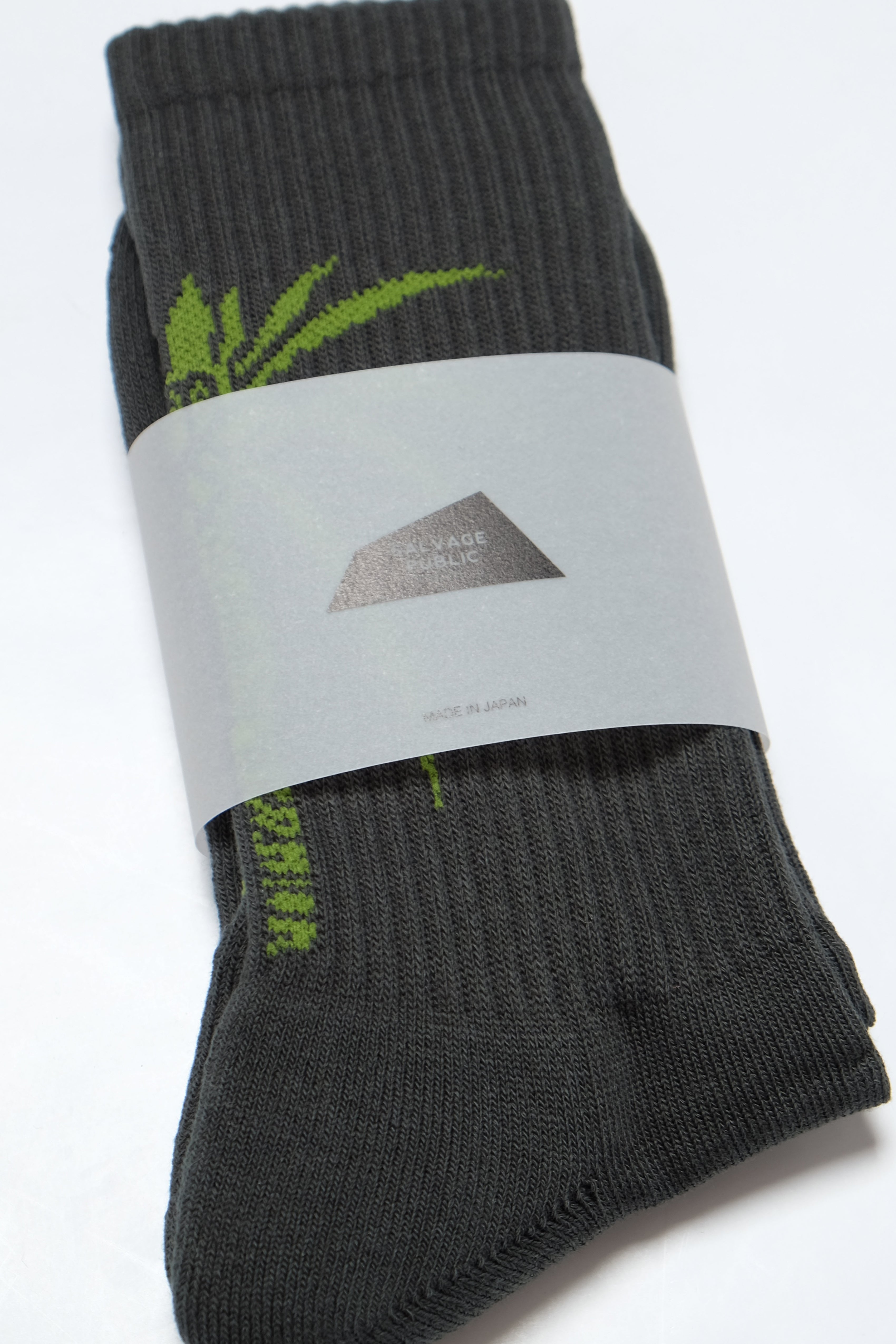 Salvage Public x Sig Zane - Socks - Green