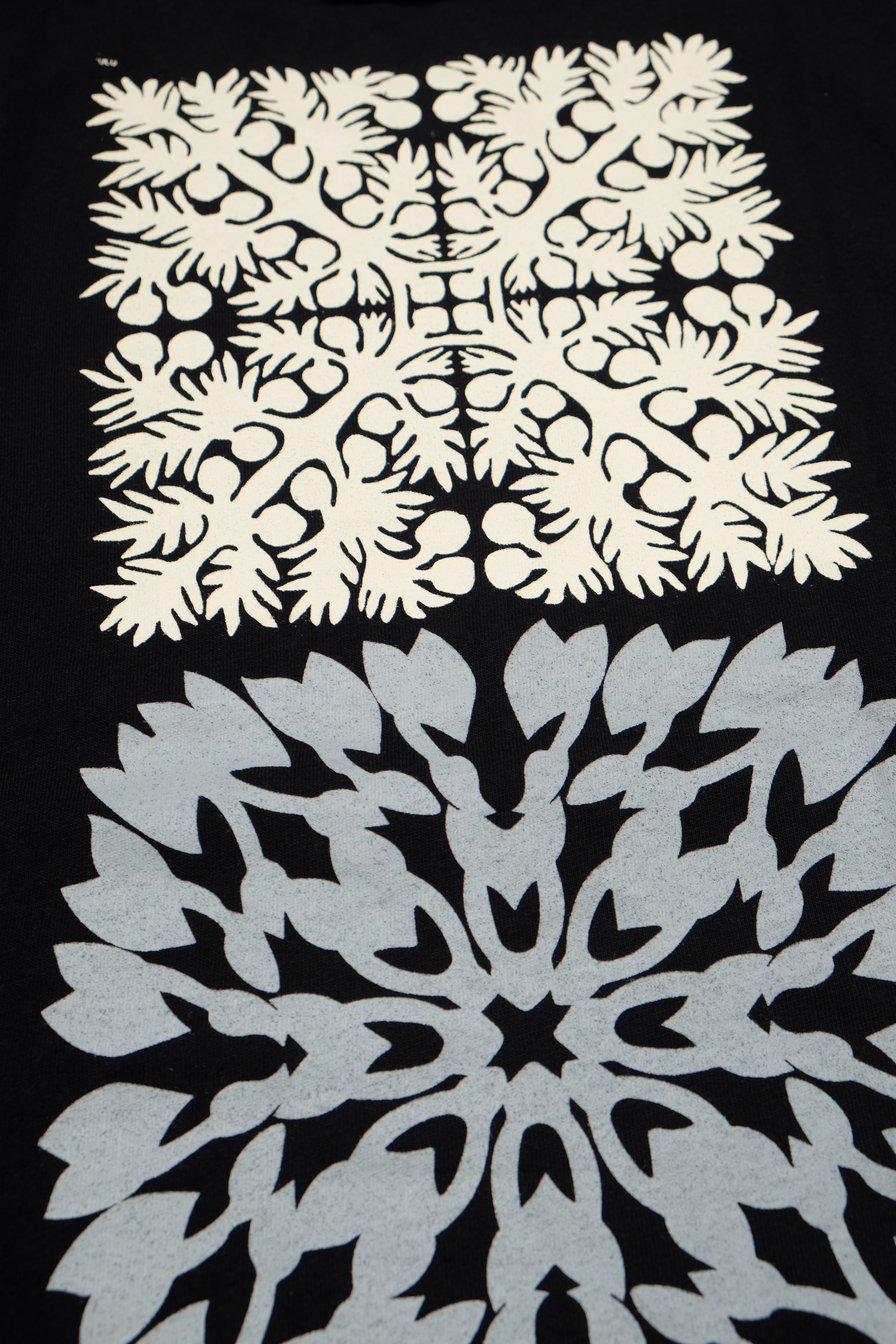 T-Shirt - Double Quilt - Black
