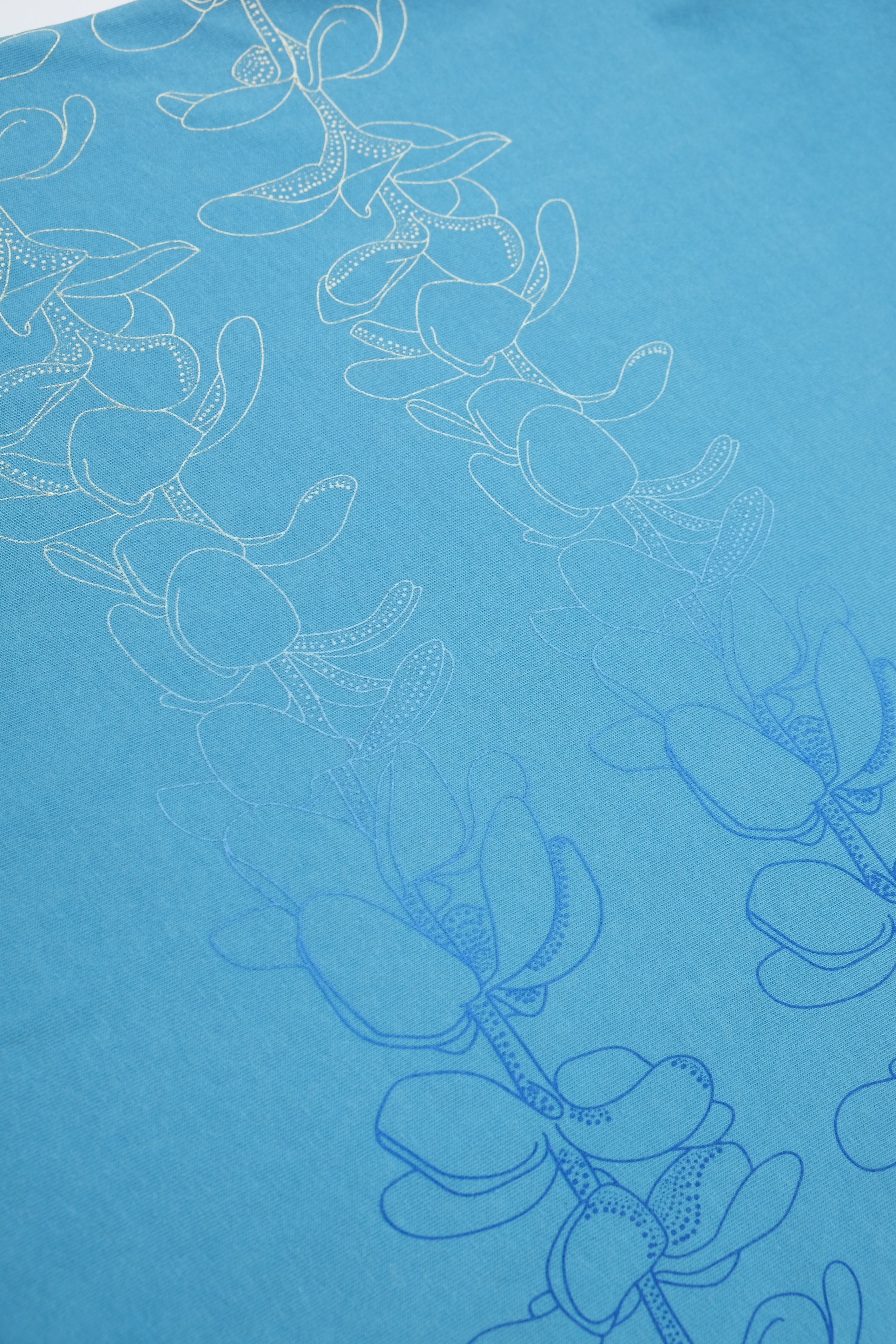 T-Shirt - Double Lei - Maui Blue