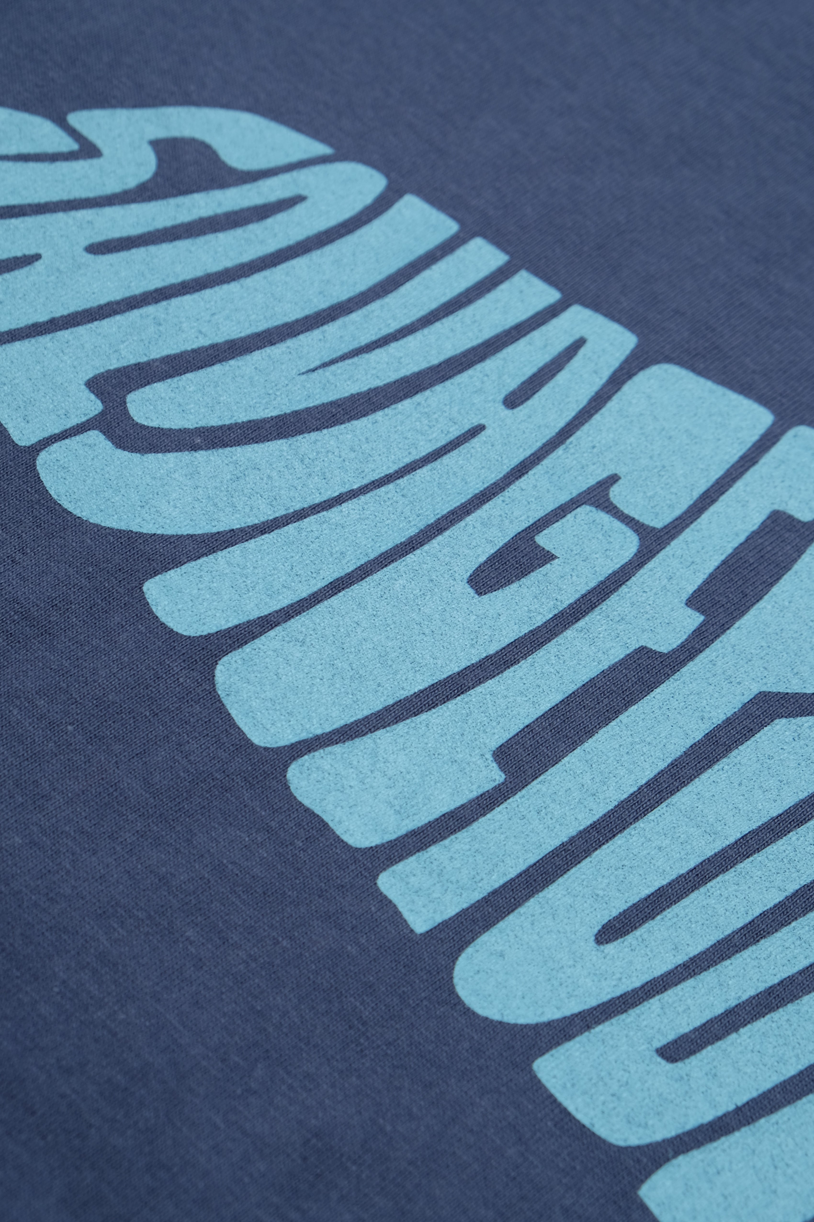 T-Shirt - Hand-Drawn - Denim Blue