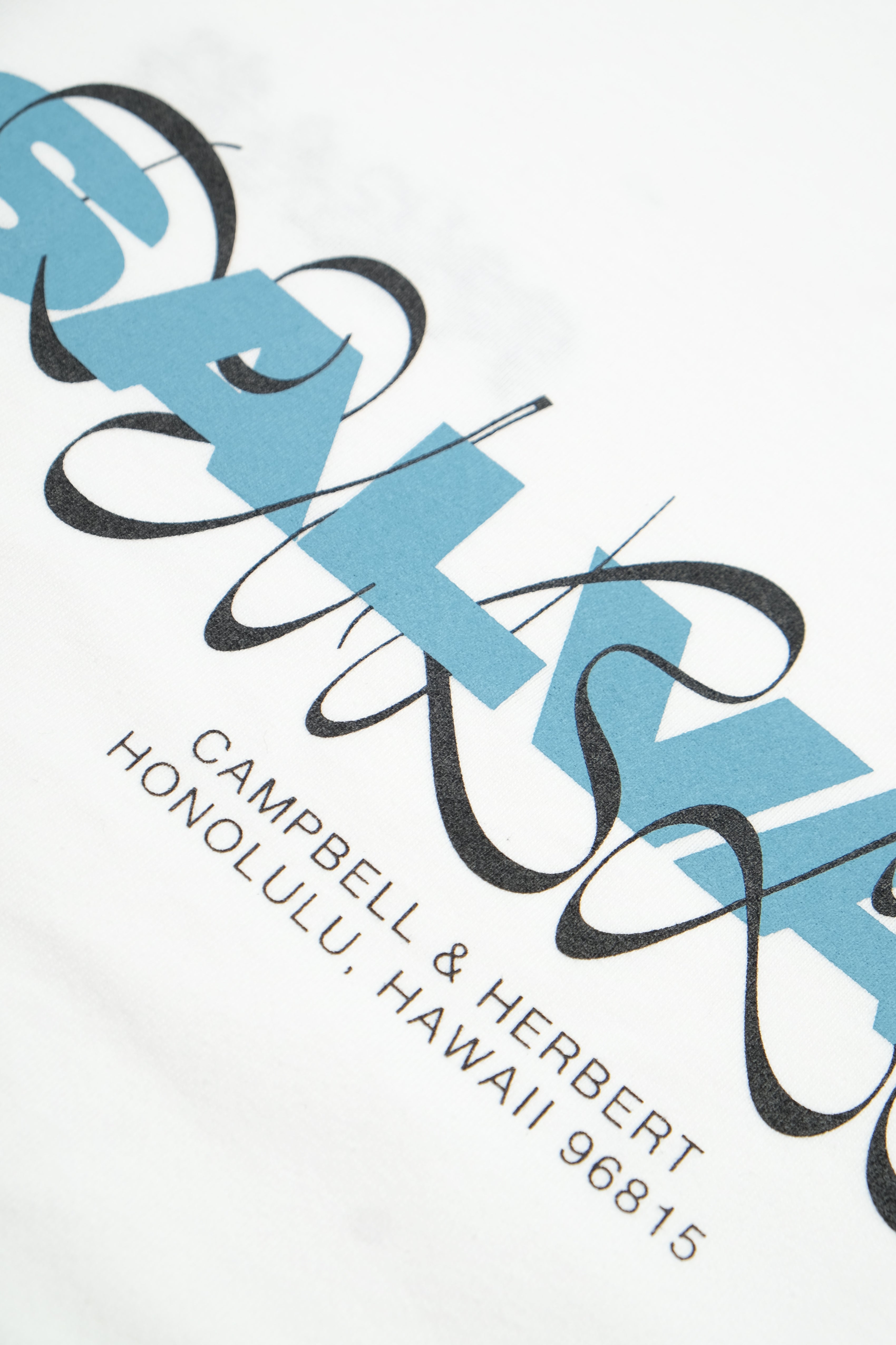 T-Shirt - Lei Logo - White