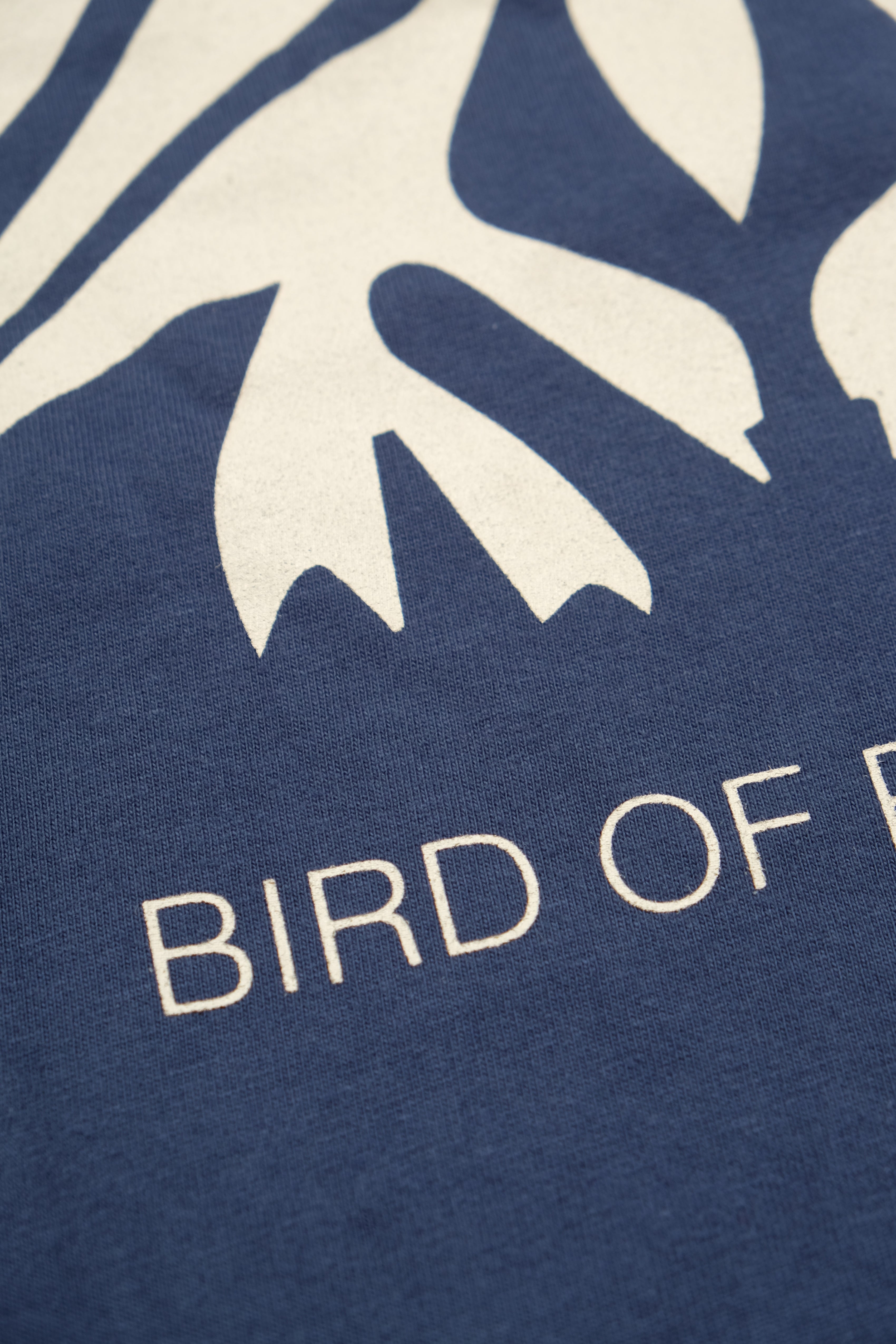 T-Shirt - Bird Of Paradise - Denim Blue