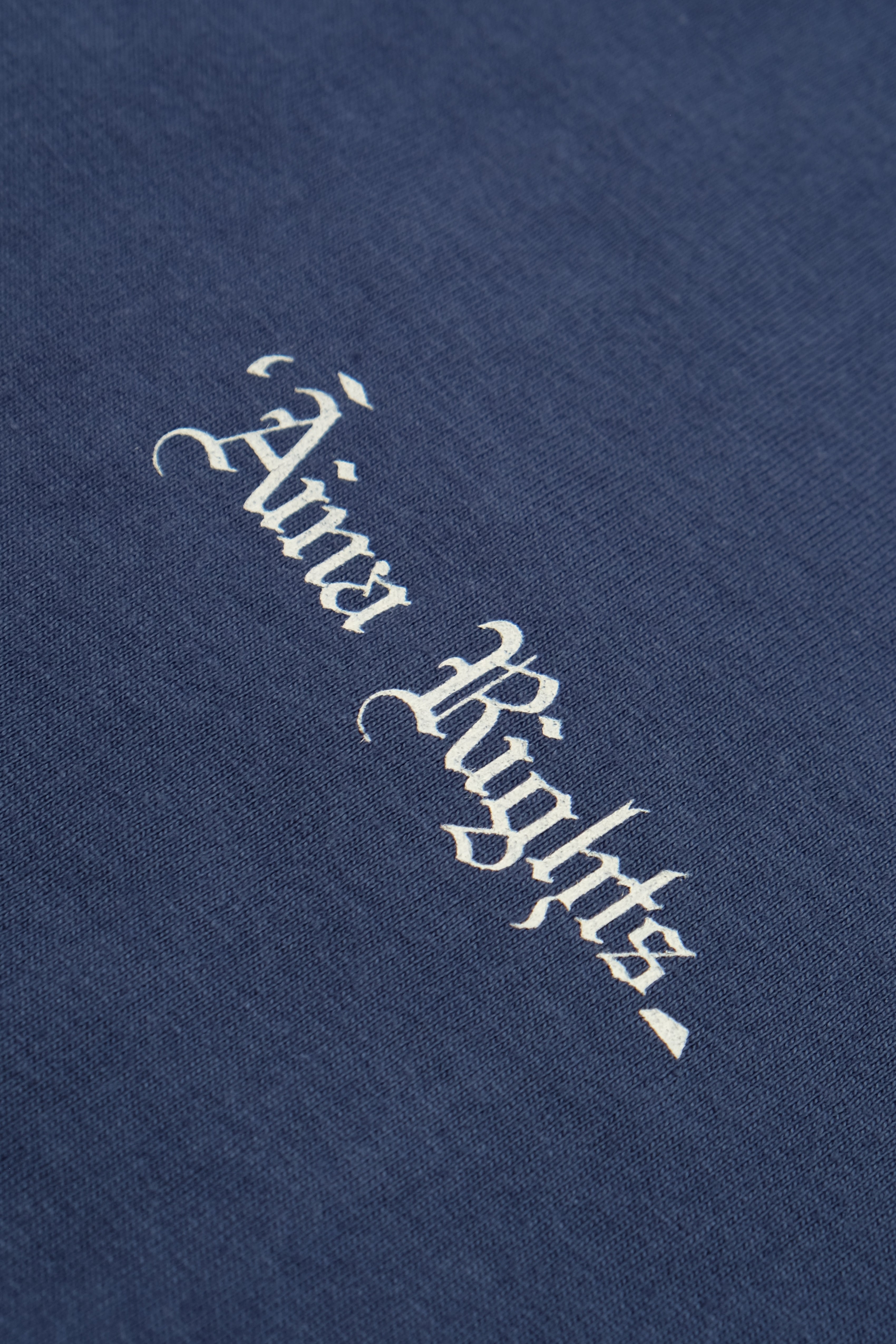 T-Shirt - ʻĀina Rights - Denim Blue