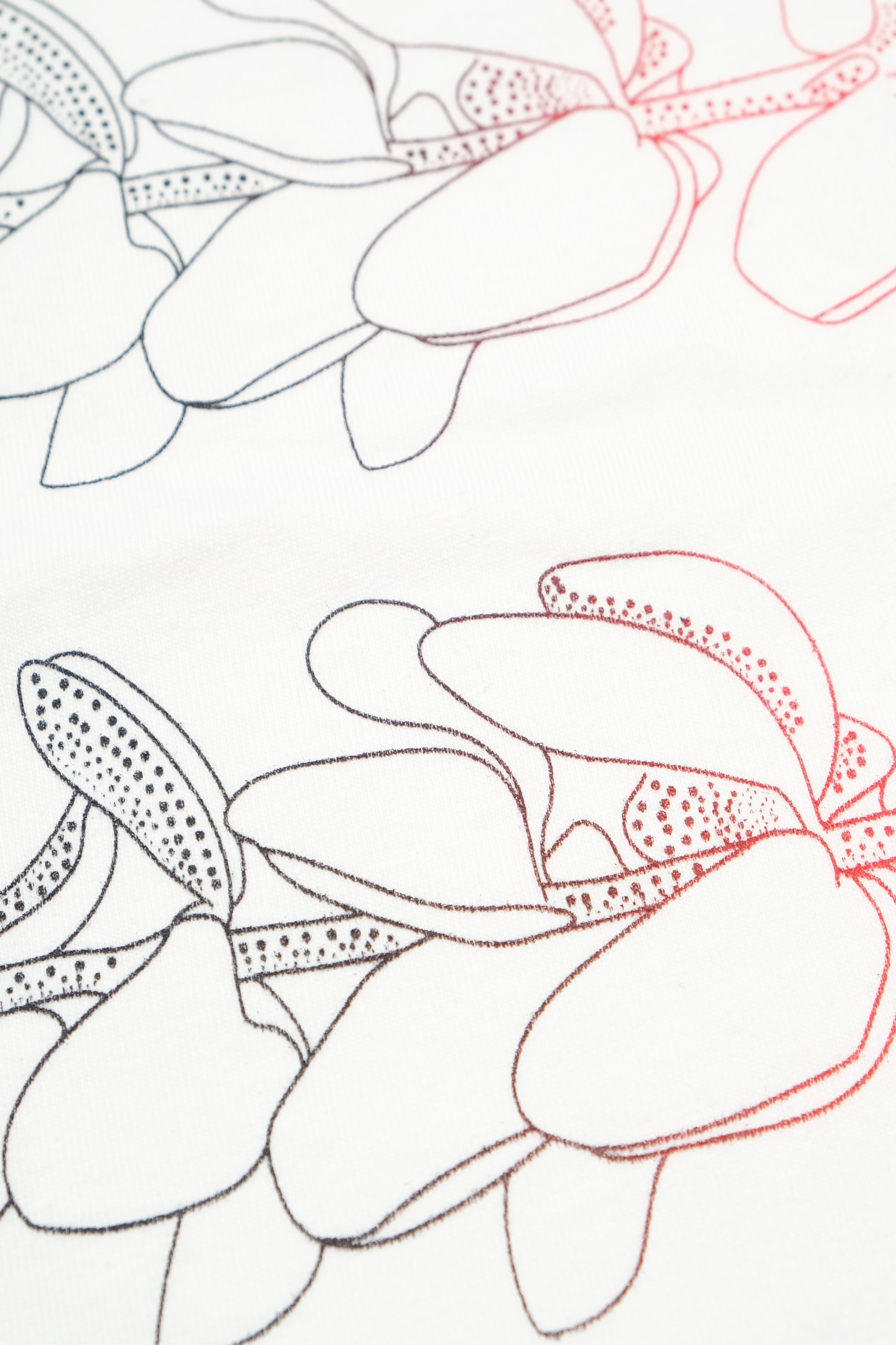 T-Shirt - Double Lei - White