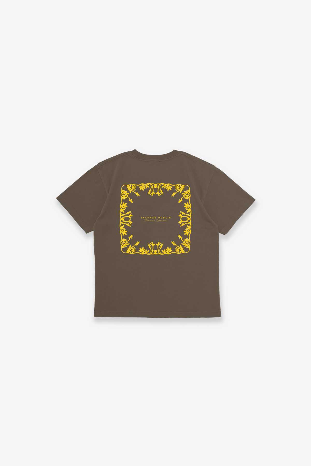 T-Shirt - Naupaka Crest - Brown