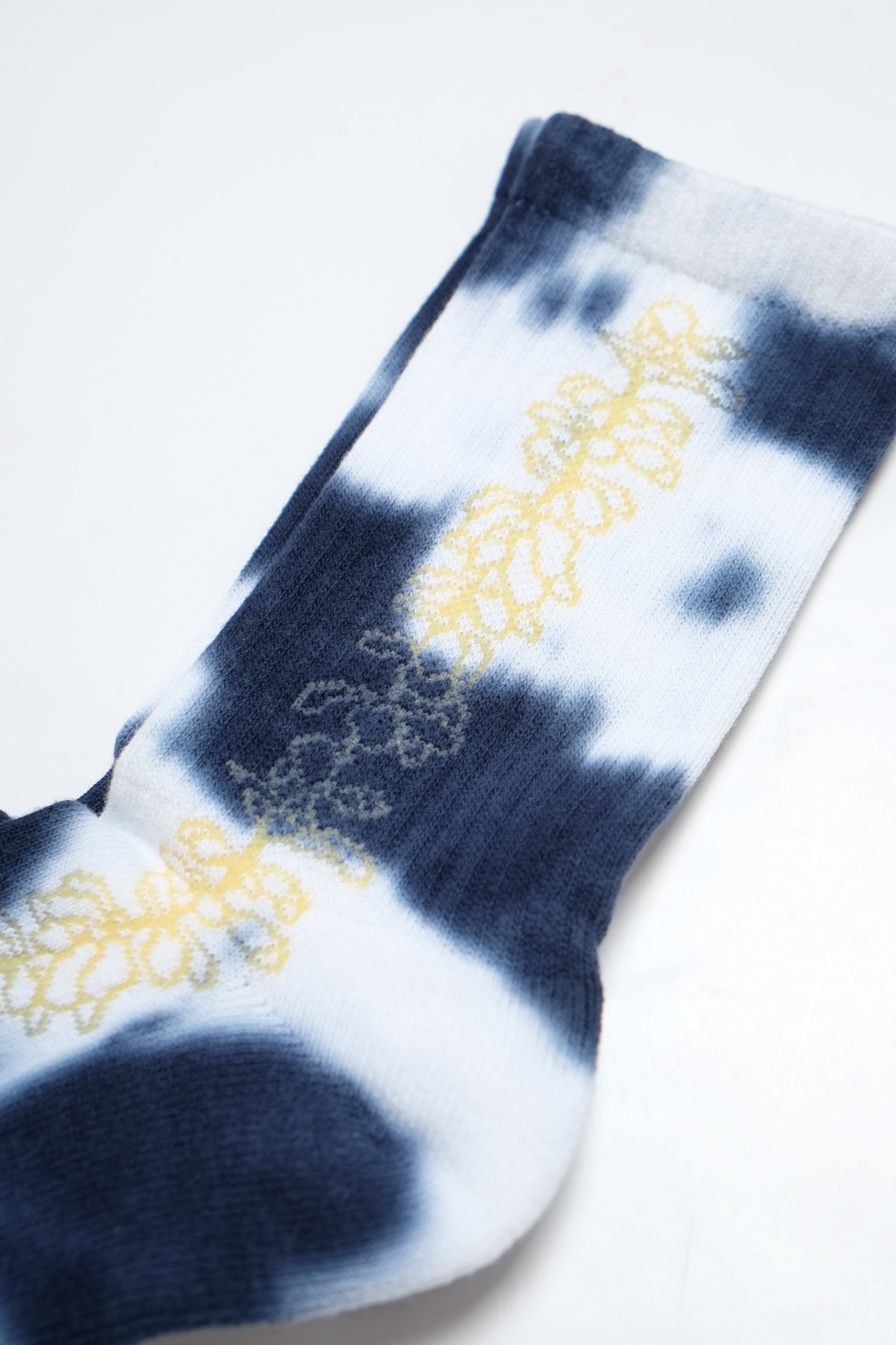 Socks - Lei - TieDye - Navy