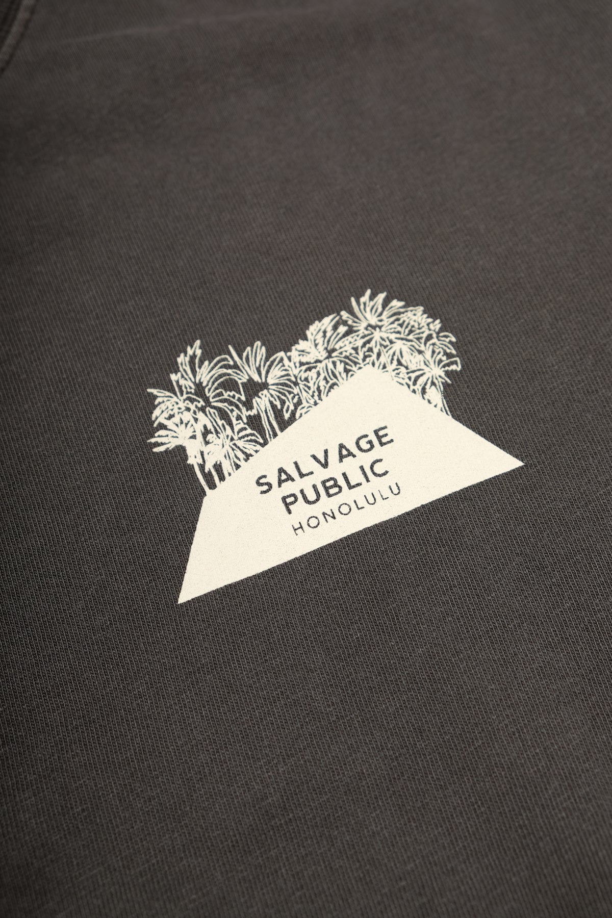 T-Shirt - Hawaii Illustration - Brown