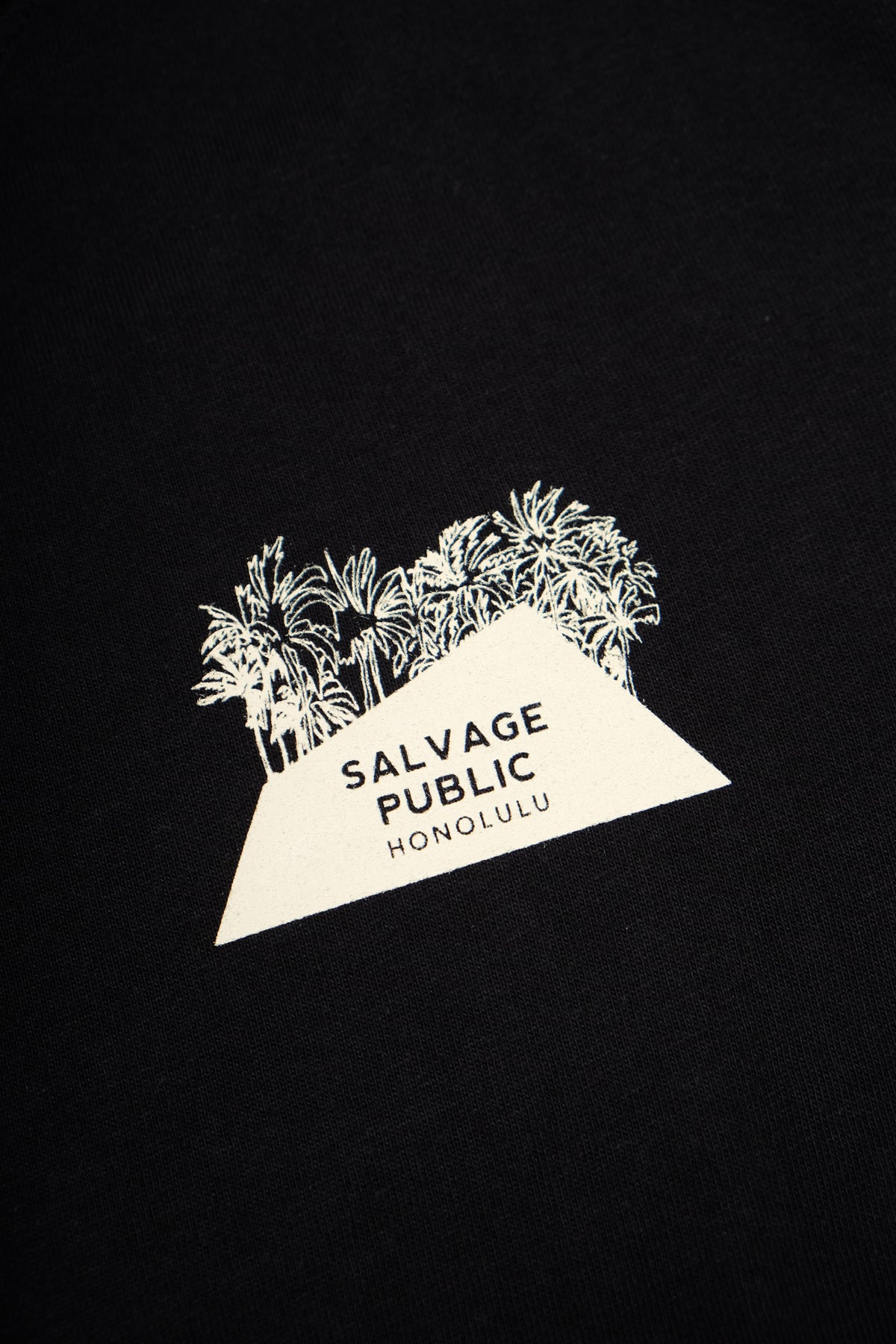 T-Shirt - Hawaii Illustration - Black