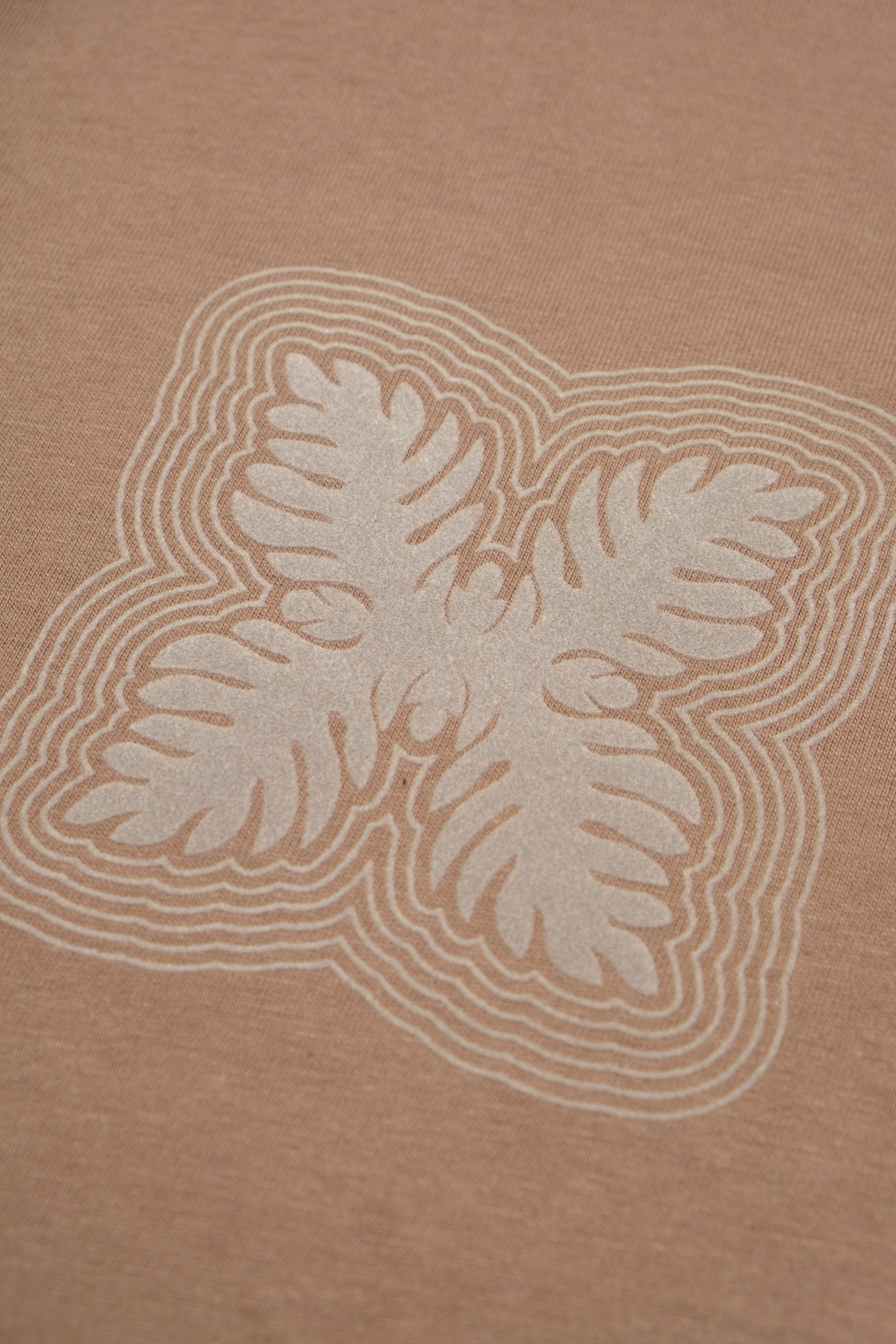 T-Shirt - Lauaʻe Echo- Shiitake Brown