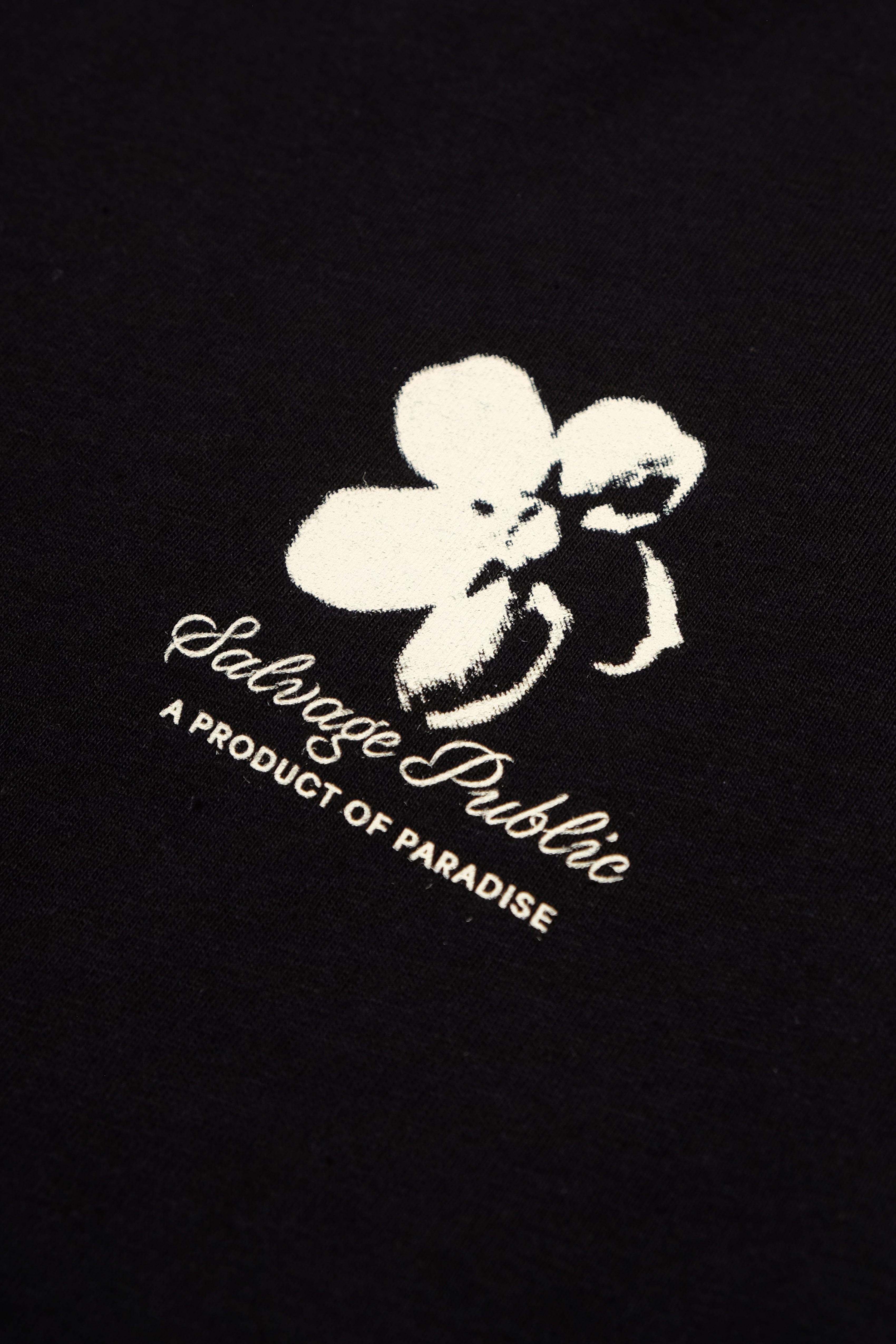T-Shirt - Paradise Flower- Black