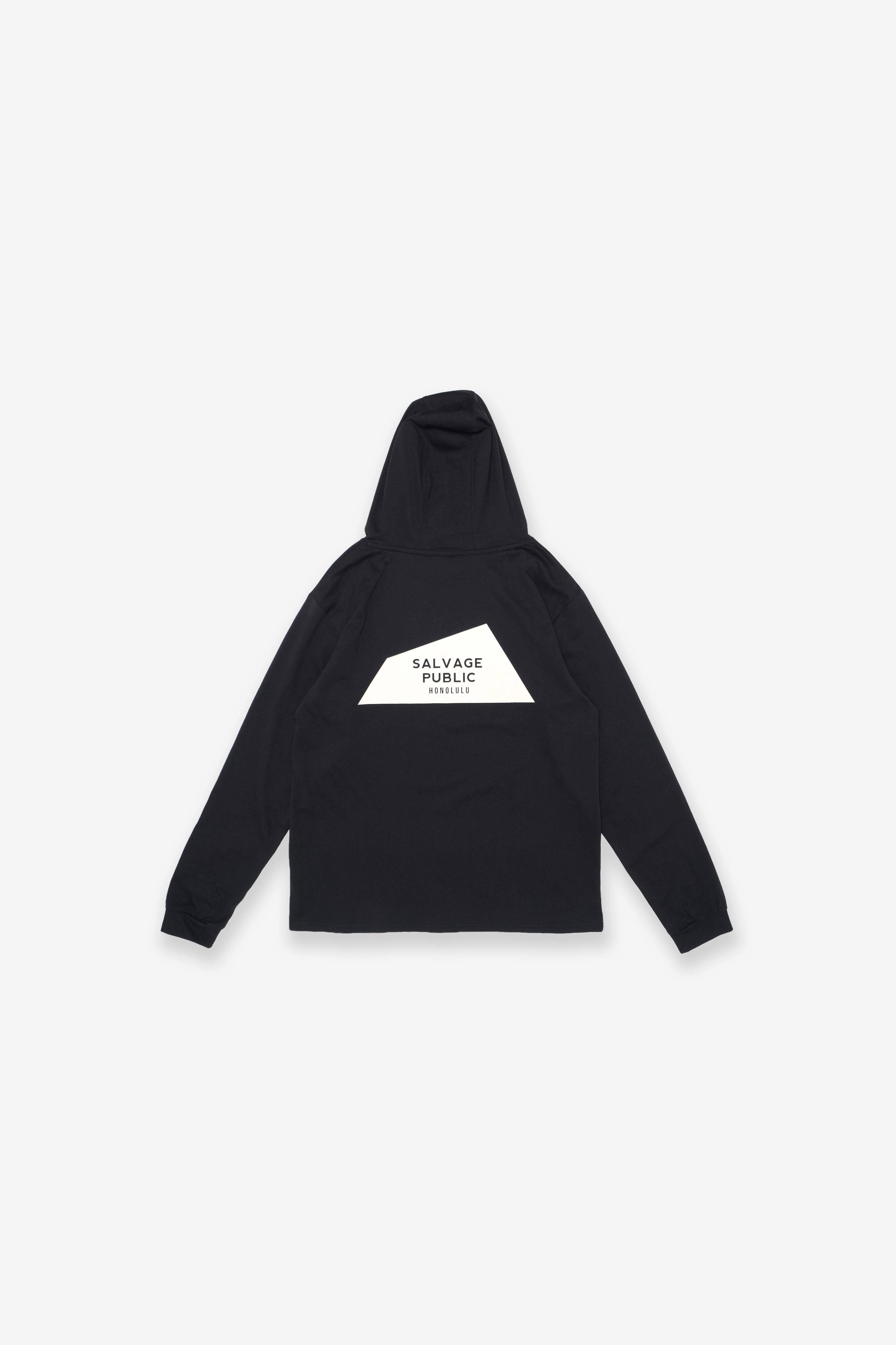 UPF Hooded Longsleeve -Team Logo - Black