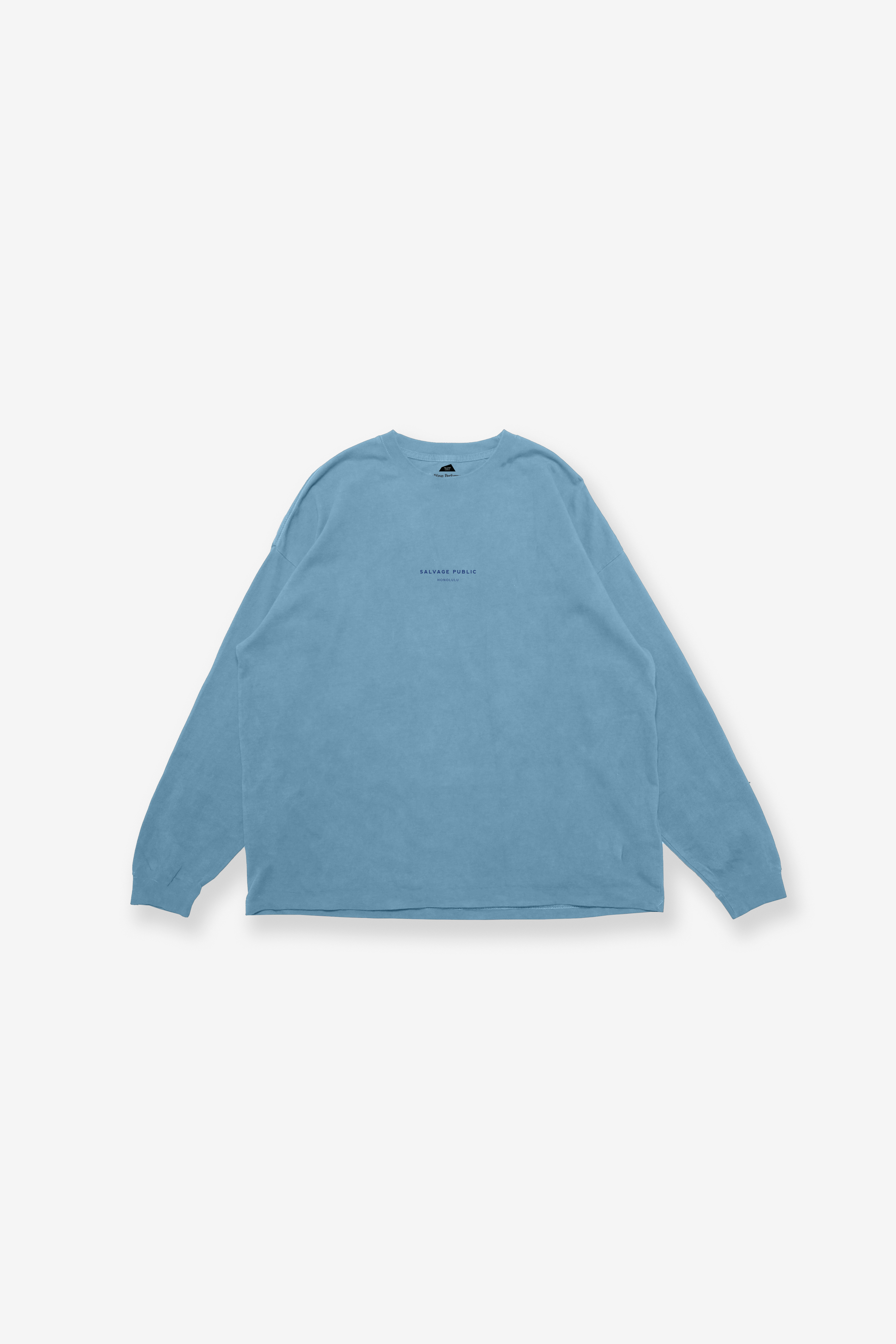 UPF Long Sleeve T-Shirt - Live Freely - Ocean Blue