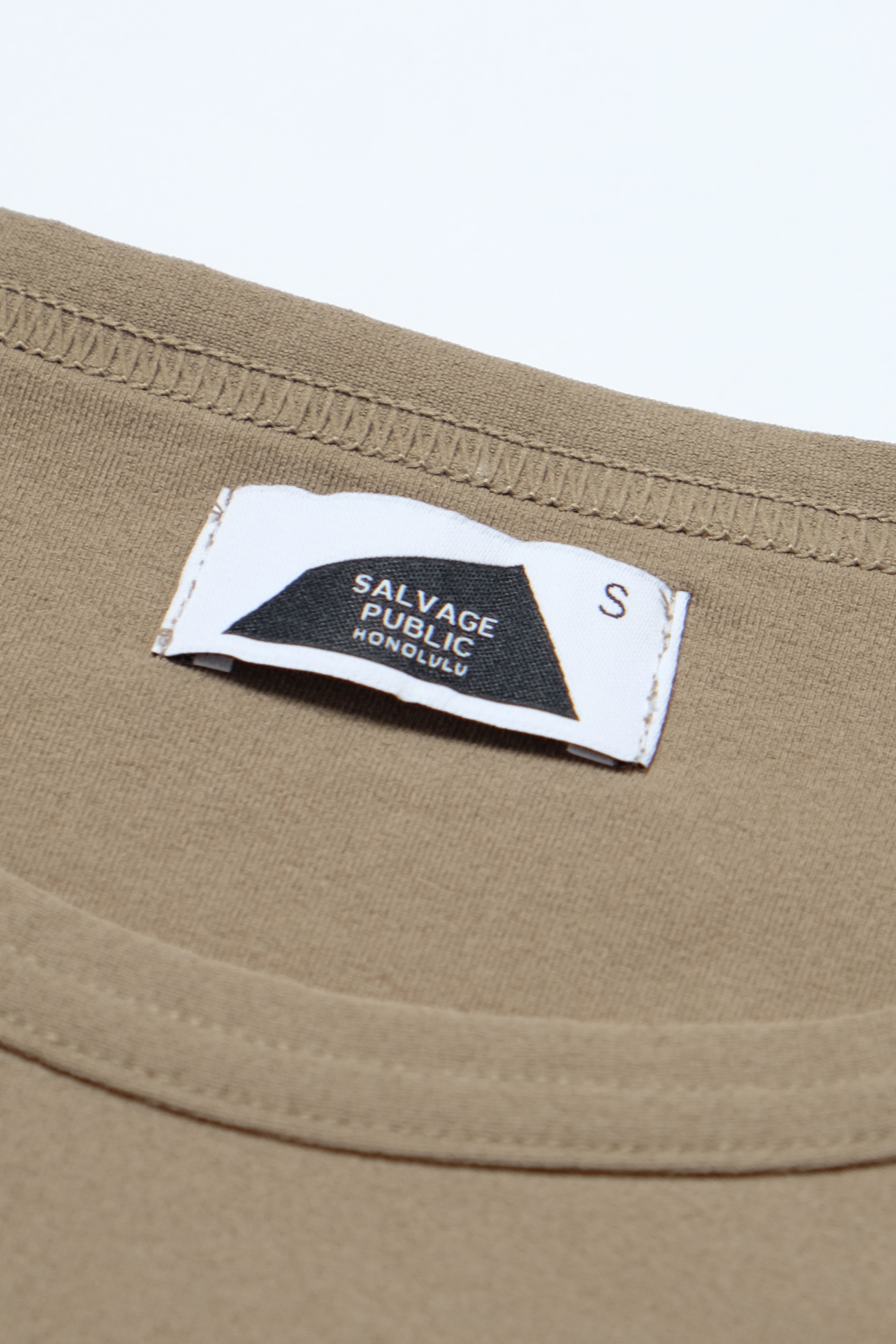 UPF Longsleeve T-Shirt - Logo - Greige