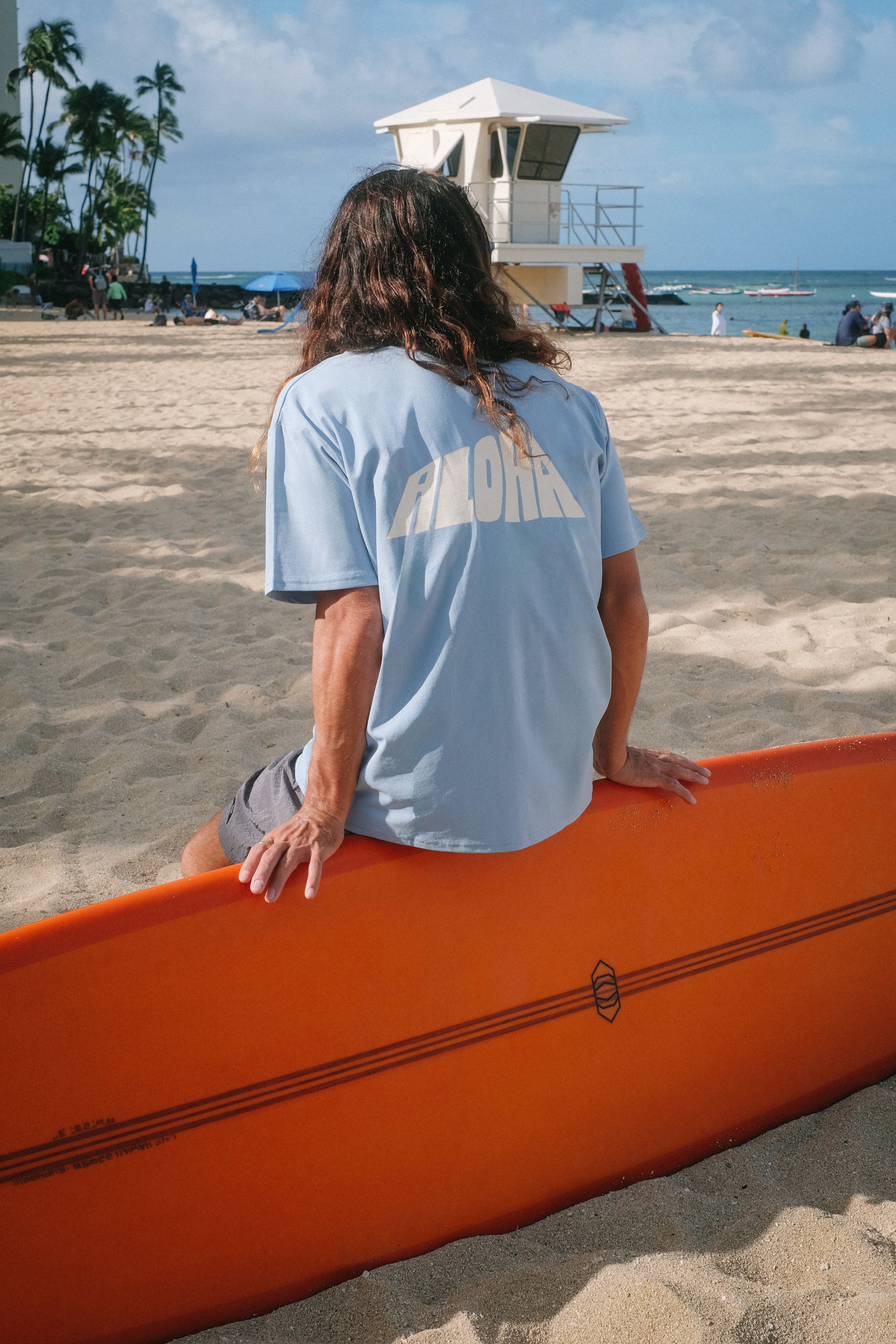 UPF T-Shirt - Mix - Ocean Blue