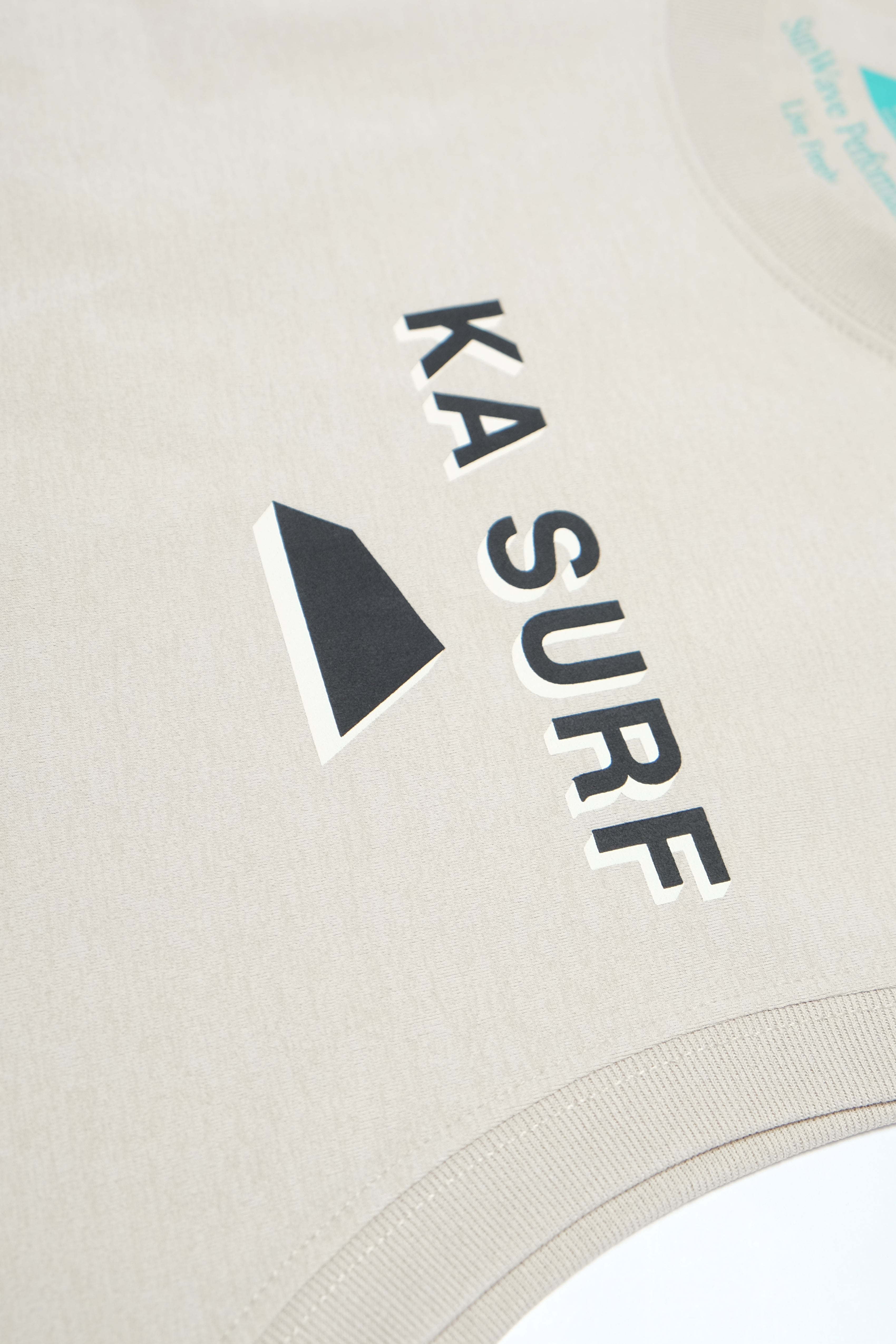 UPF Sleeveless - Core Logo - Sand - Shigira Resort