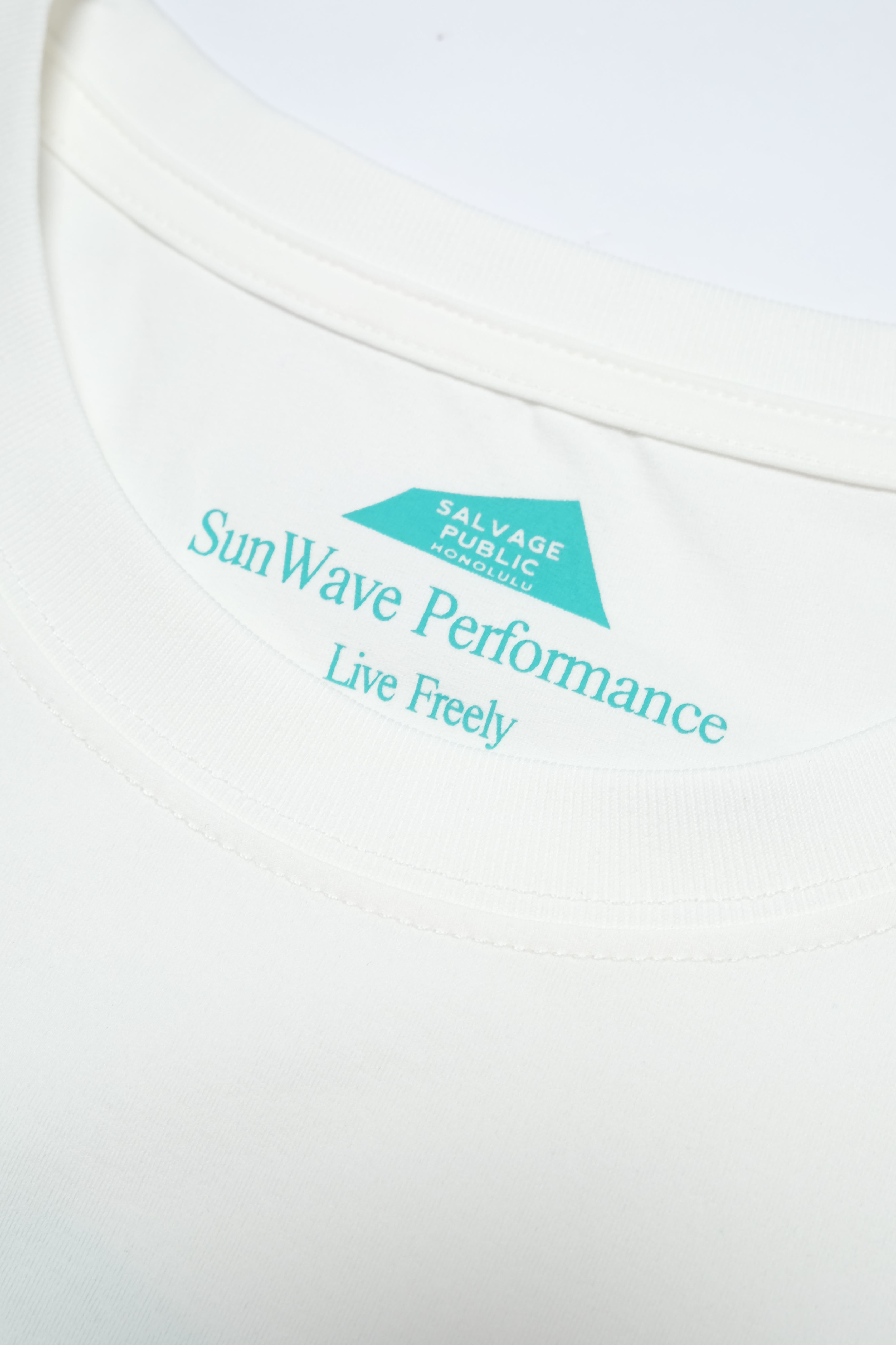 UPF Sleeveless - Core Logo - White - Shigira Resort
