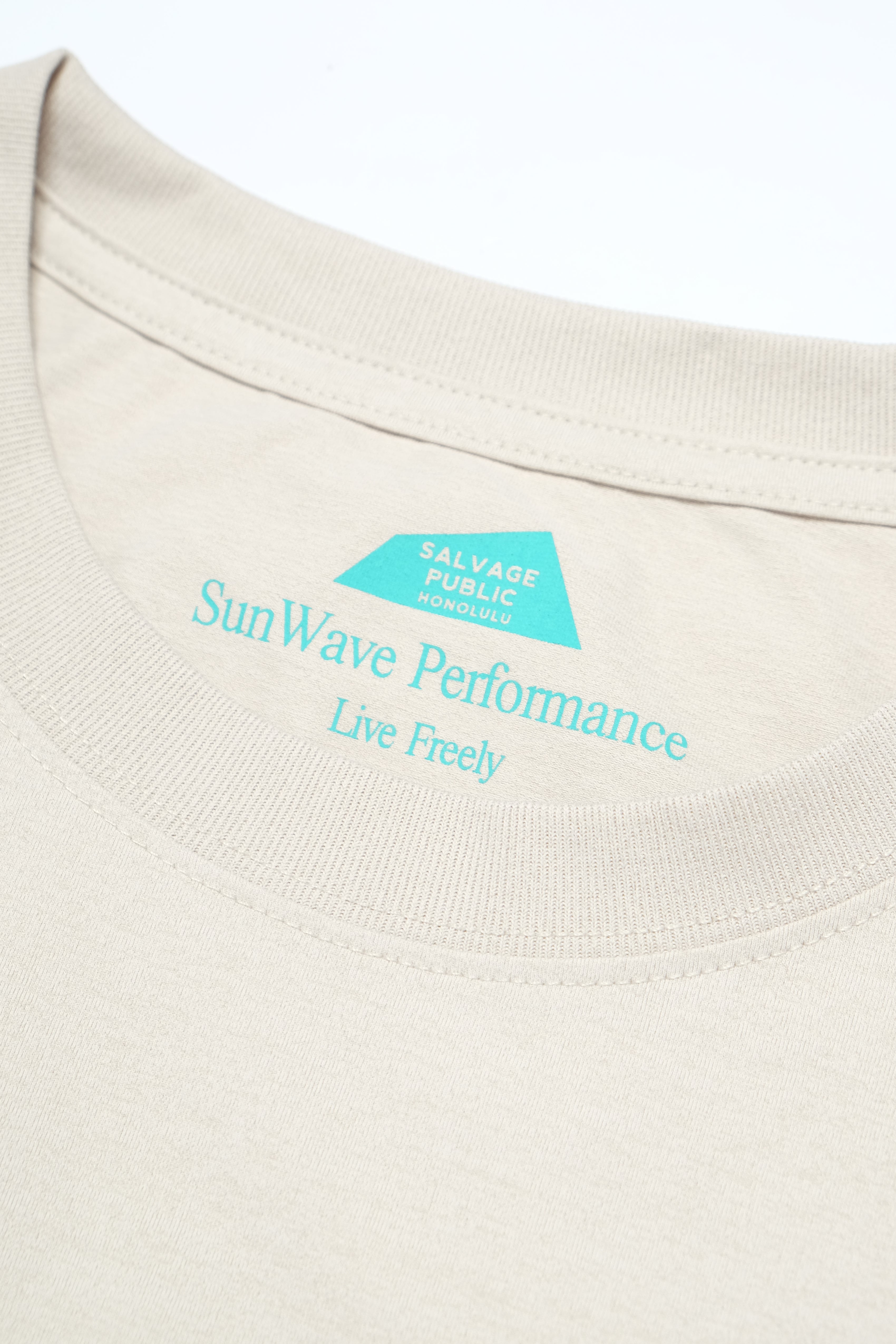UPF Sleeveless - Core Logo - Sand - Shigira Resort
