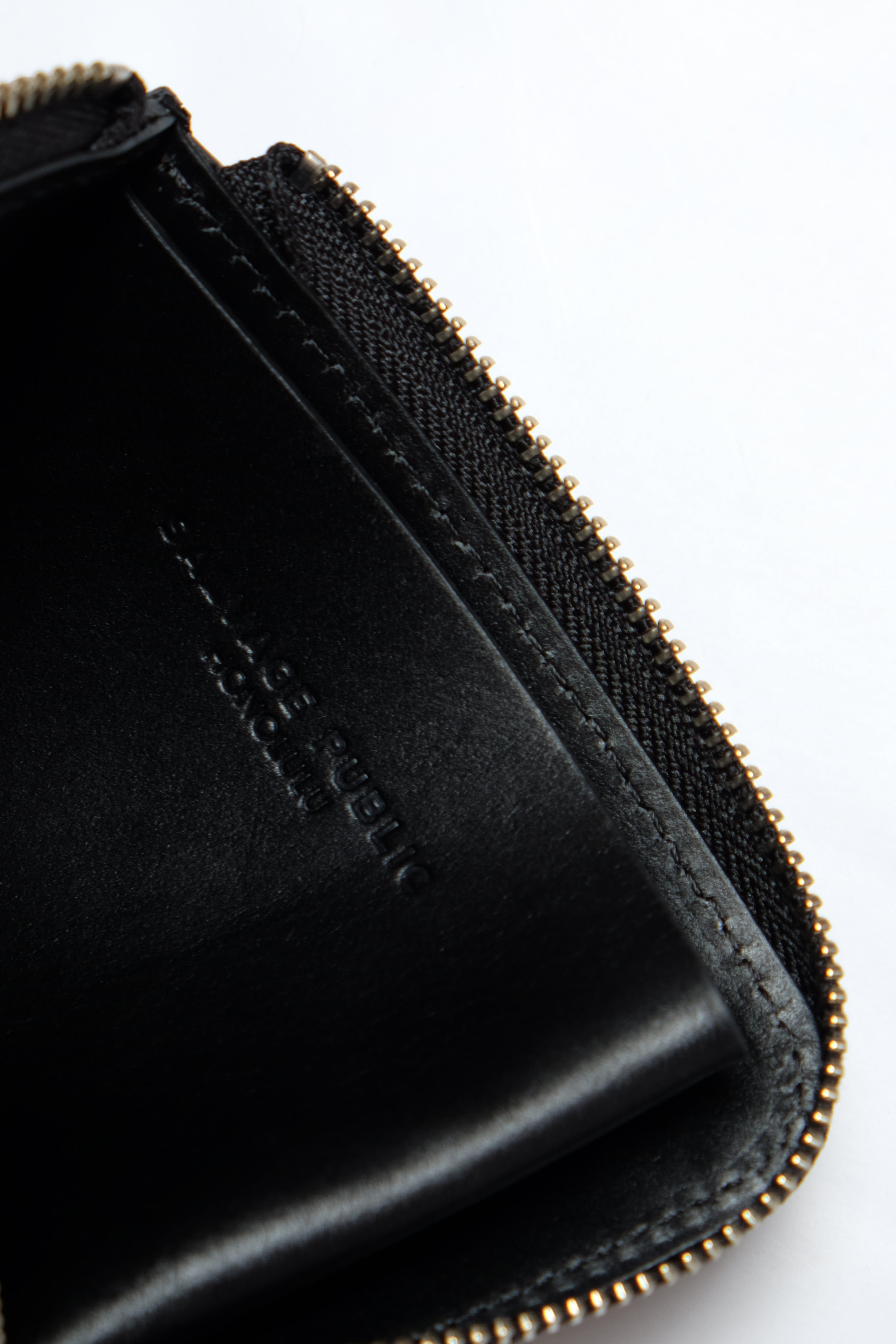 Leather Wallet - Black