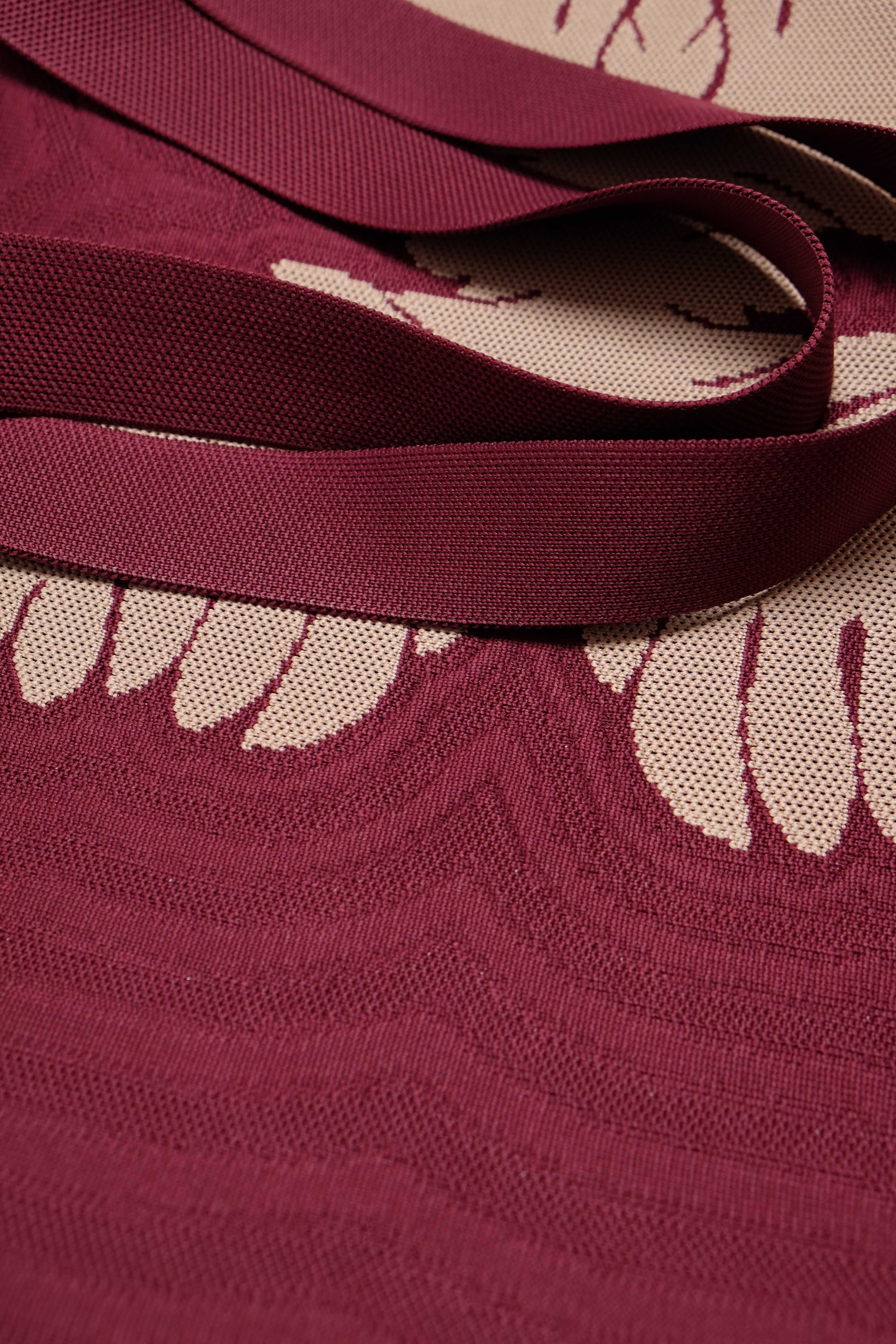 Jacquard Weekender Bag - Laua'e - Plum