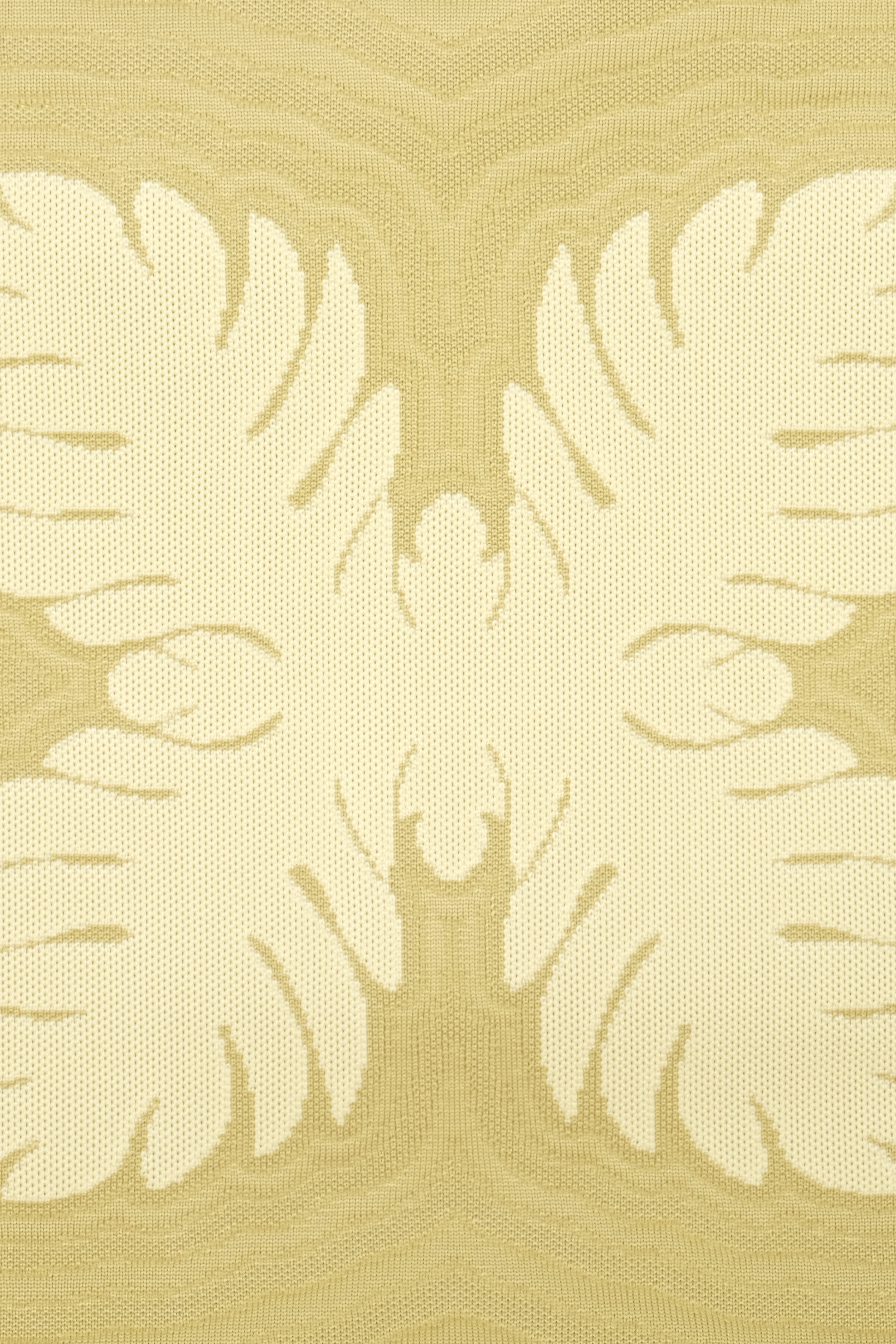 Jacquard Weekender Bag - Laua'e - Sun Yellow