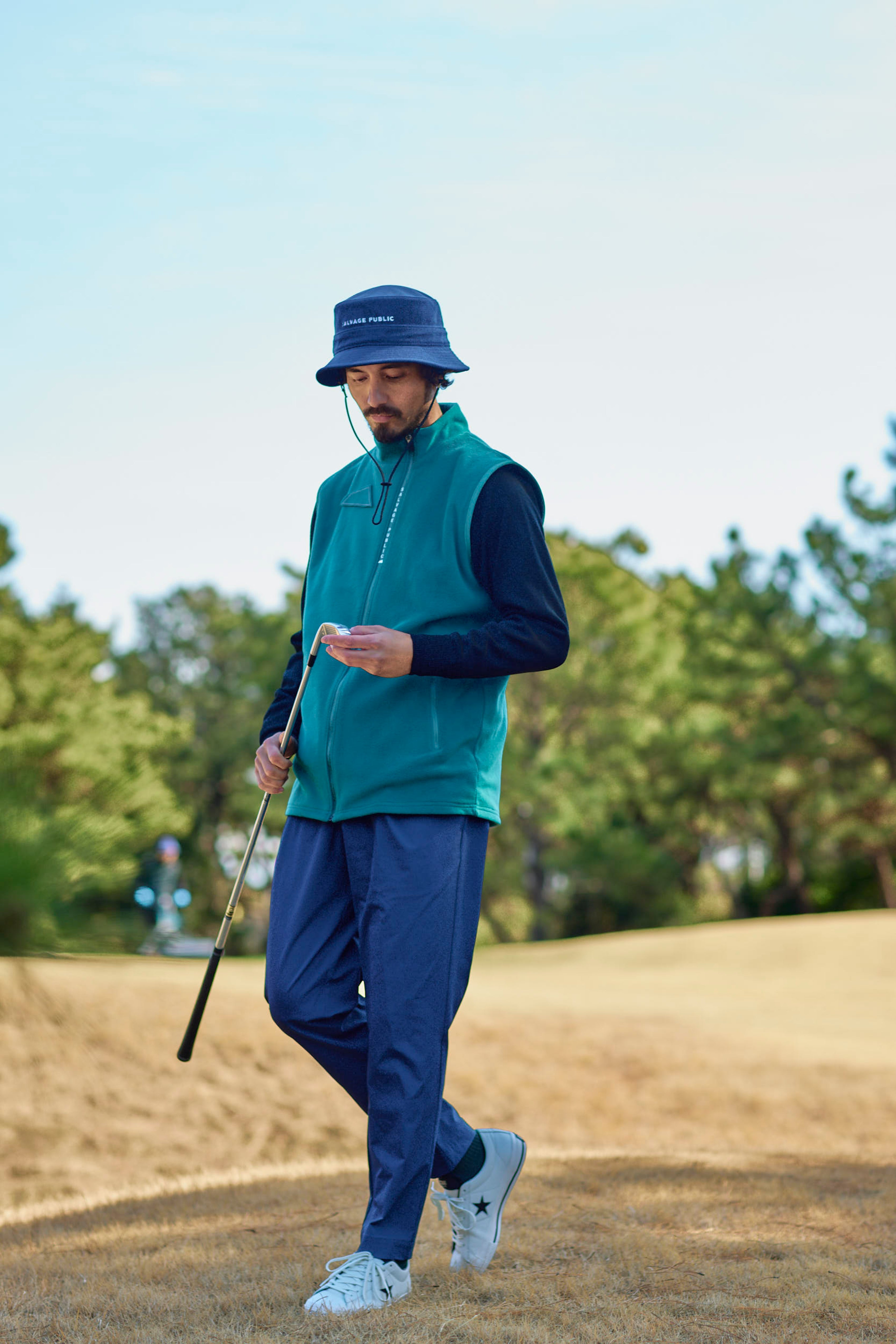 Wela Fleece Vest - Green