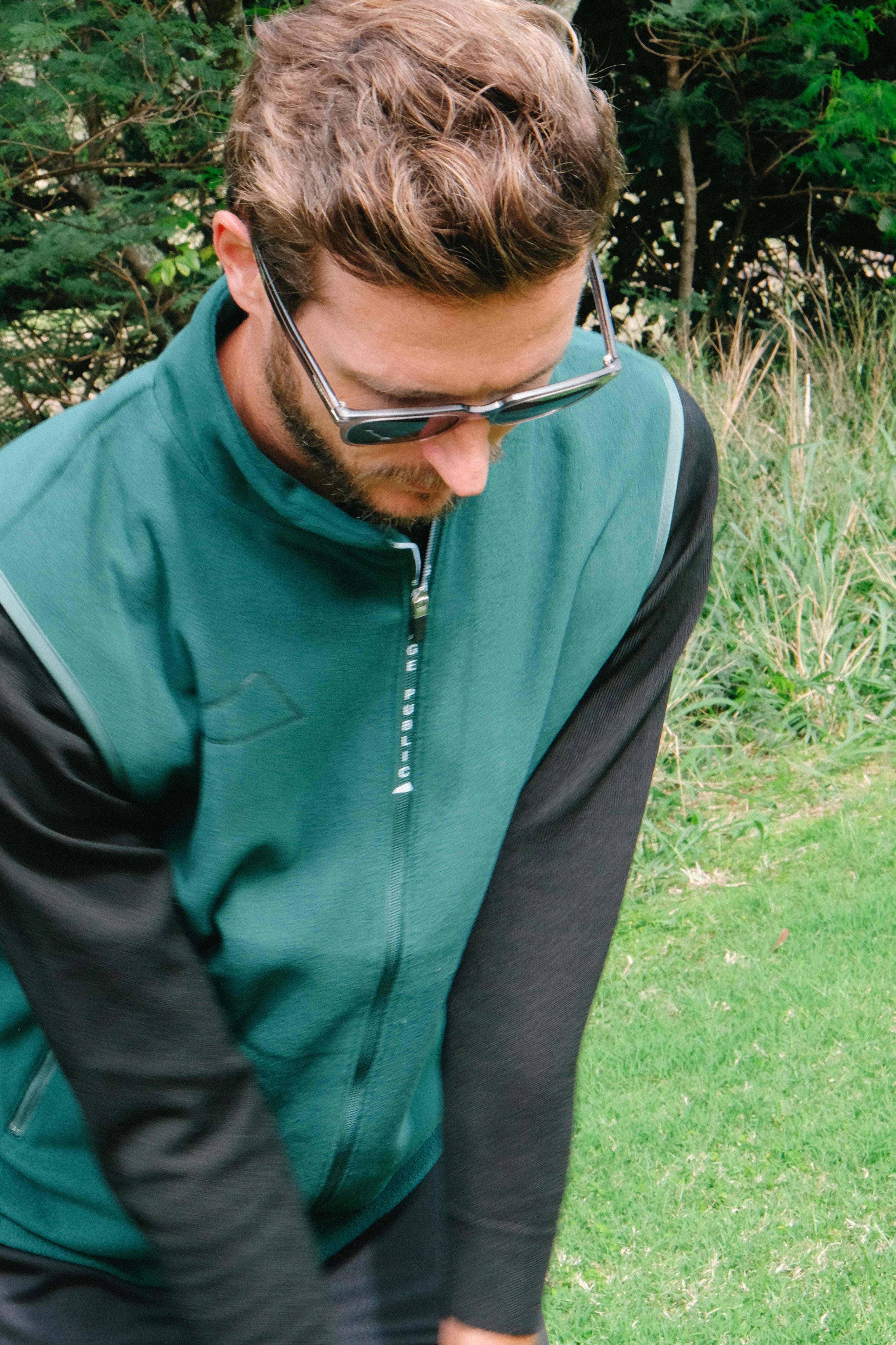 Wela Fleece Vest - Green
